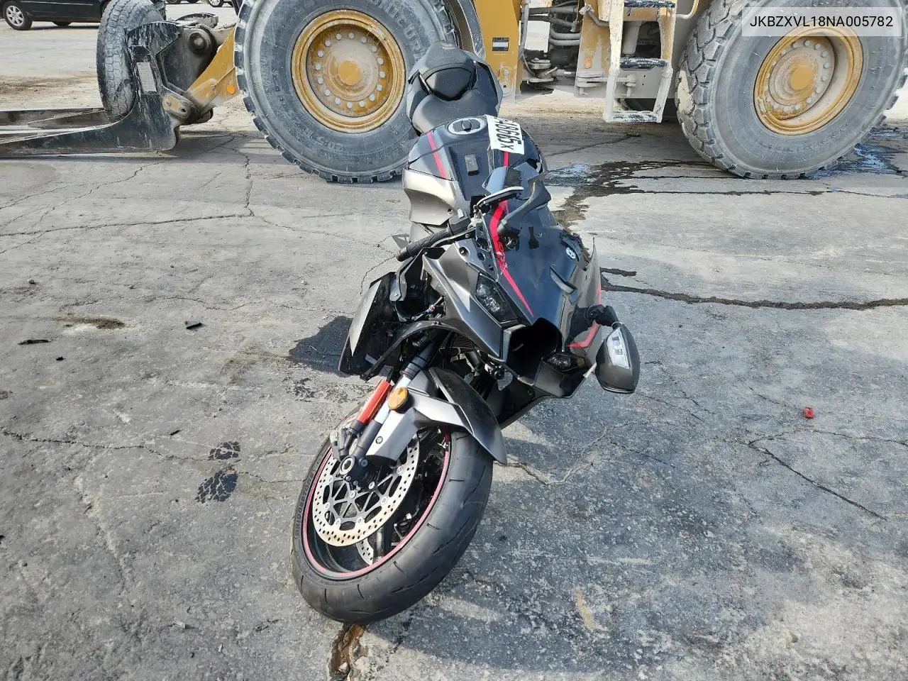 2022 Kawasaki Zx1002 L VIN: JKBZXVL18NA005782 Lot: 64648665