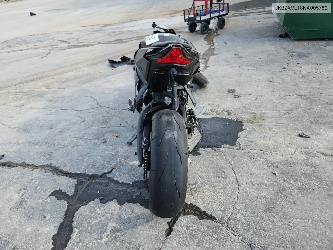 2022 Kawasaki Zx1002 L VIN: JKBZXVL18NA005782 Lot: 64648665