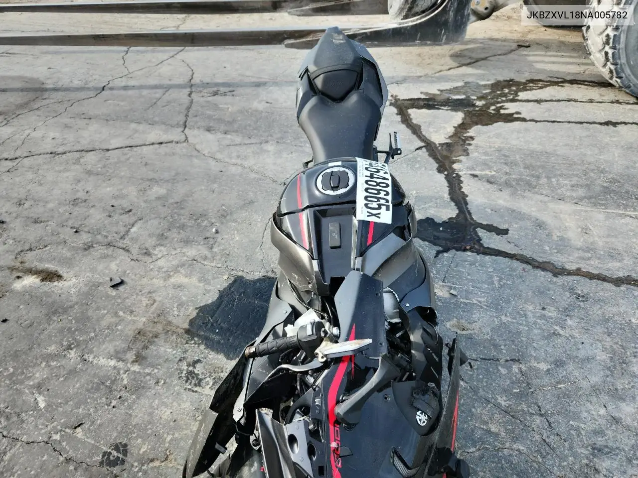 2022 Kawasaki Zx1002 L VIN: JKBZXVL18NA005782 Lot: 64648665