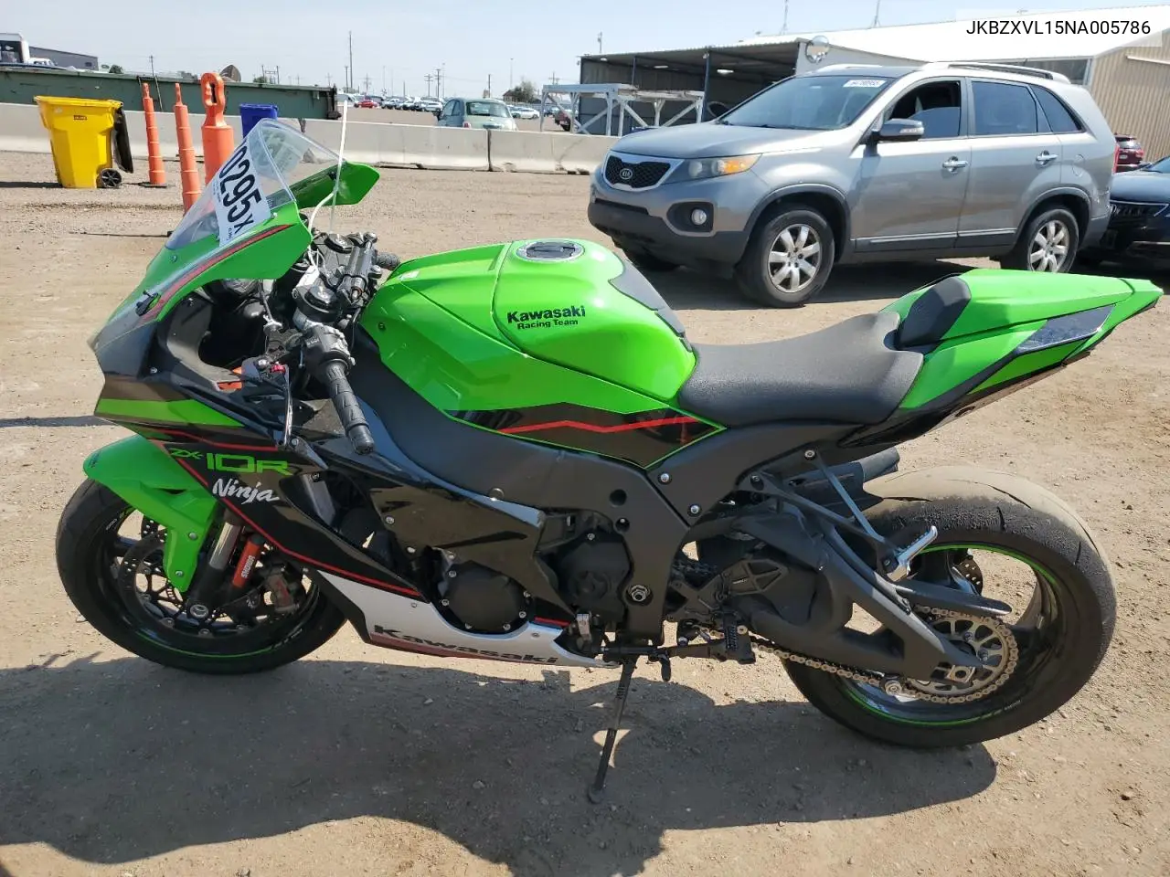 2022 Kawasaki Zx1002 L VIN: JKBZXVL15NA005786 Lot: 65170295