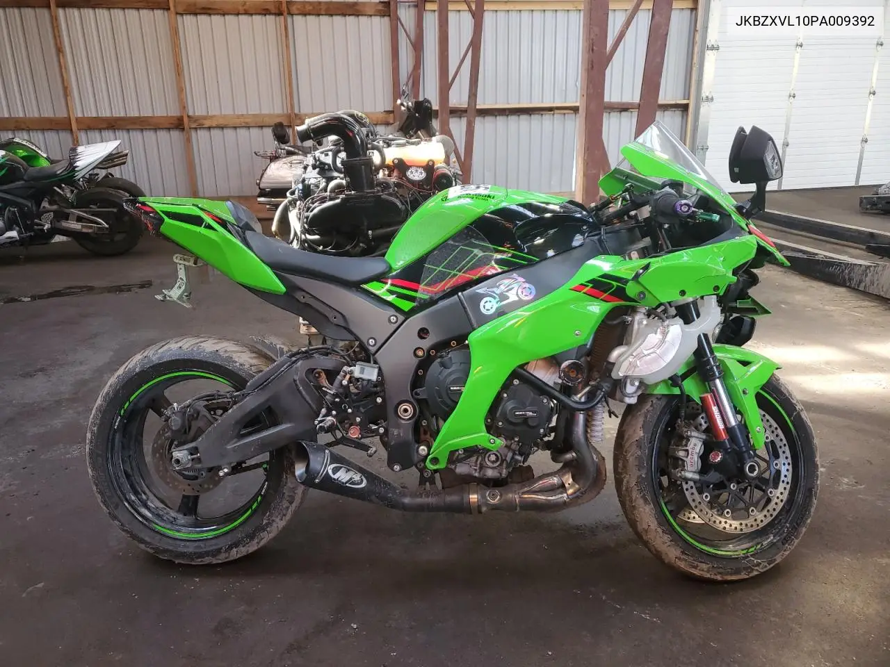 2023 Kawasaki Zx1002 L VIN: JKBZXVL10PA009392 Lot: 47272655