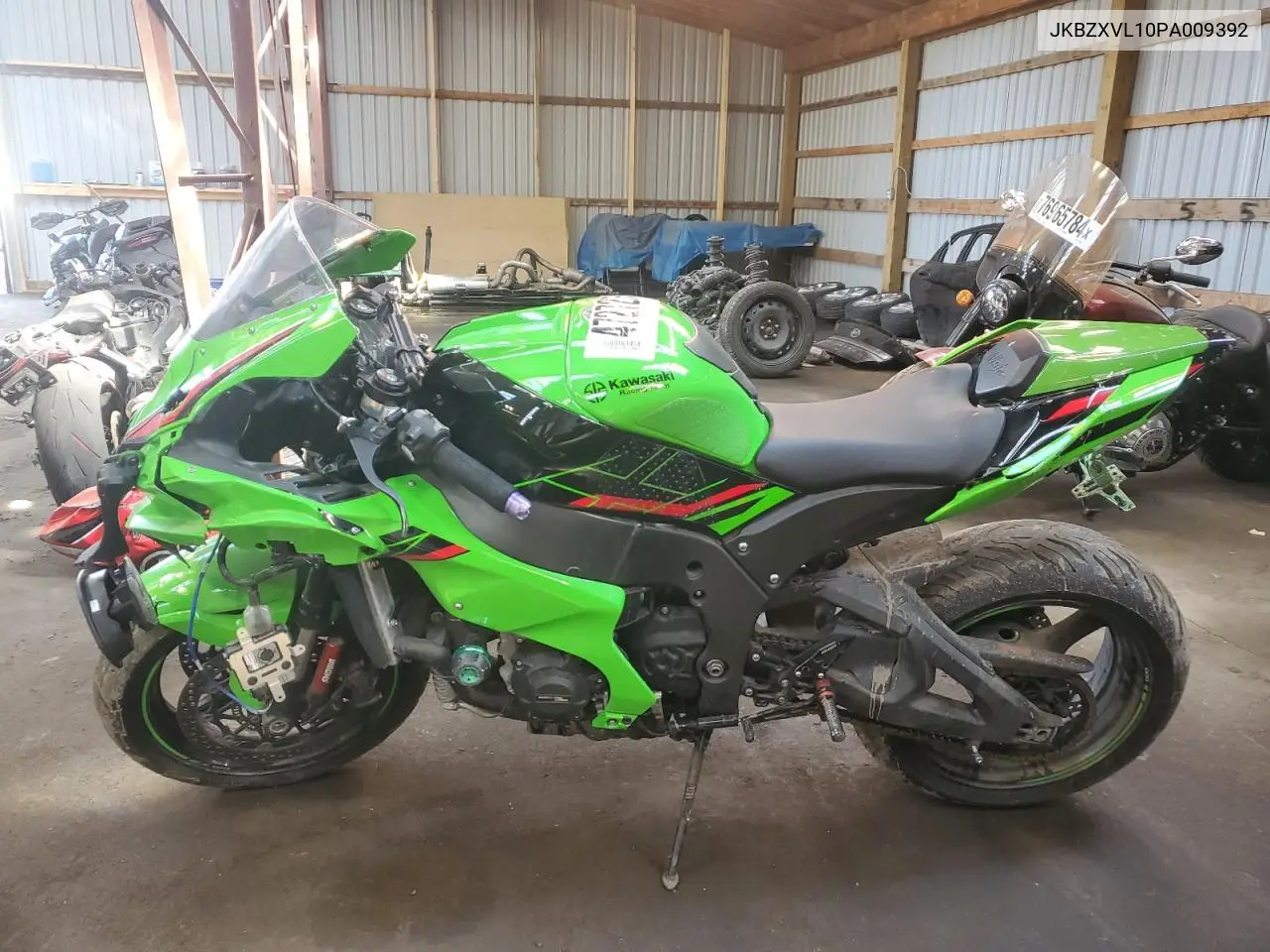 2023 Kawasaki Zx1002 L VIN: JKBZXVL10PA009392 Lot: 47272655