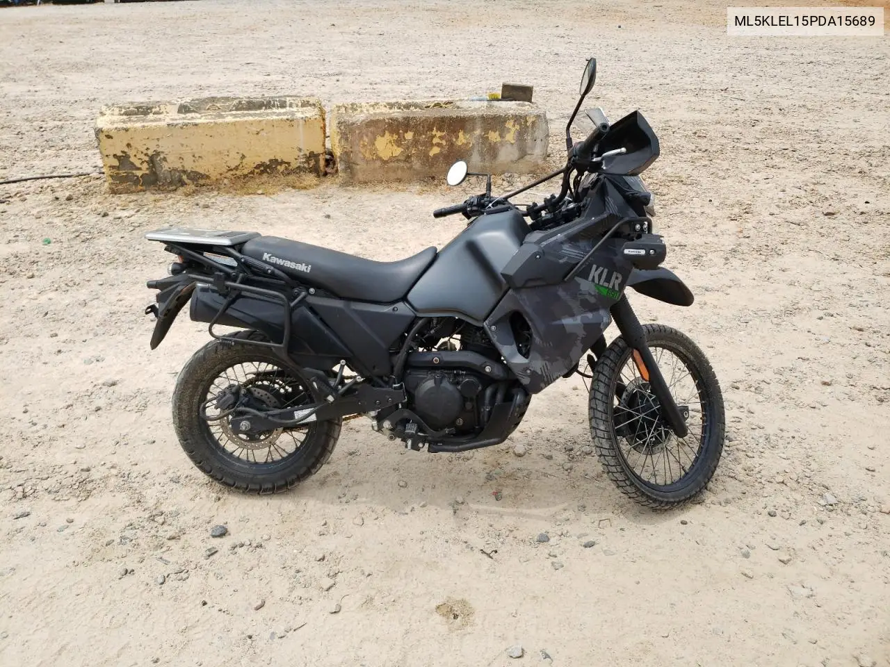 2023 Kawasaki Kl650 L VIN: ML5KLEL15PDA15689 Lot: 54009805