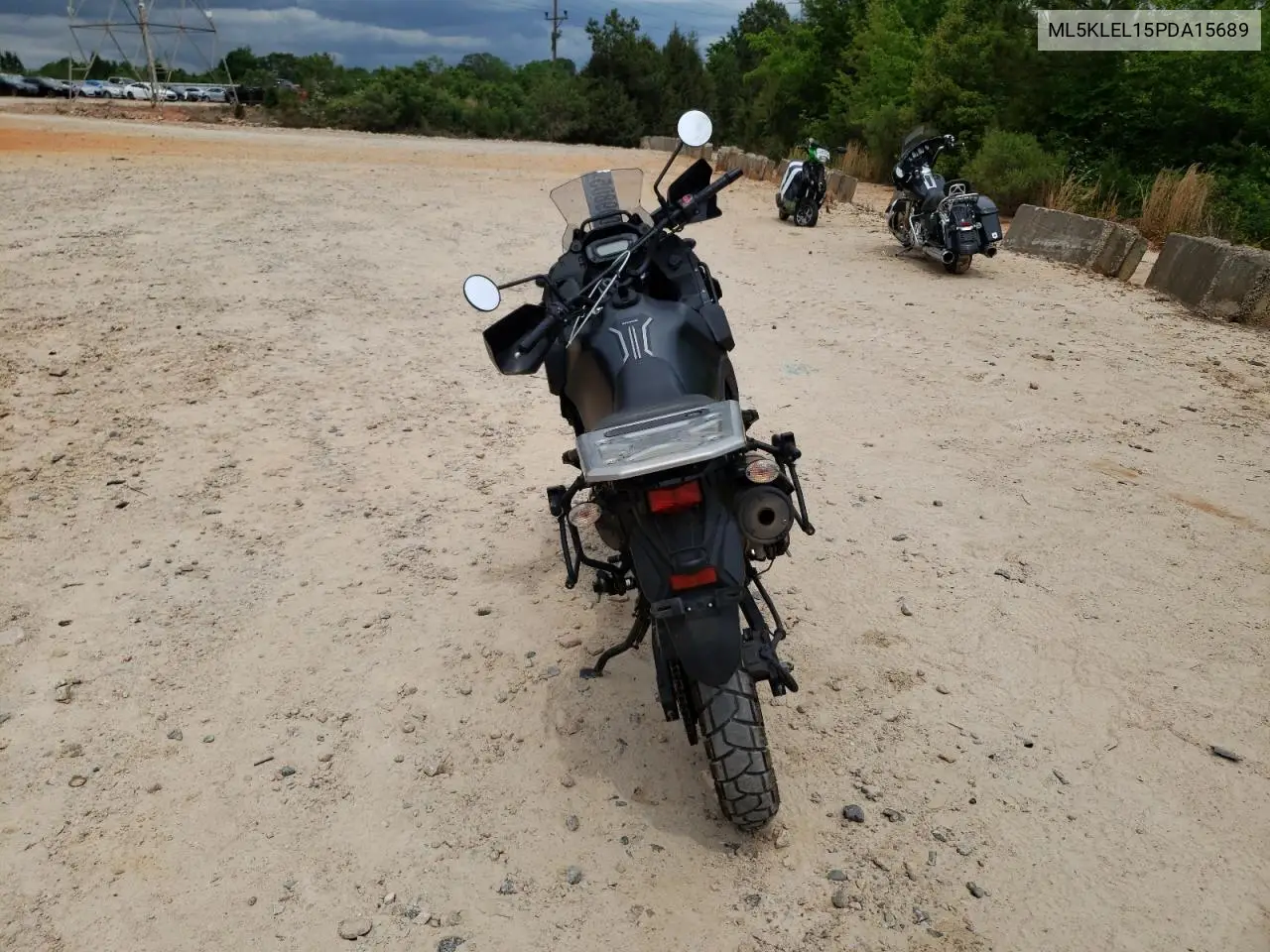 2023 Kawasaki Kl650 L VIN: ML5KLEL15PDA15689 Lot: 54009805