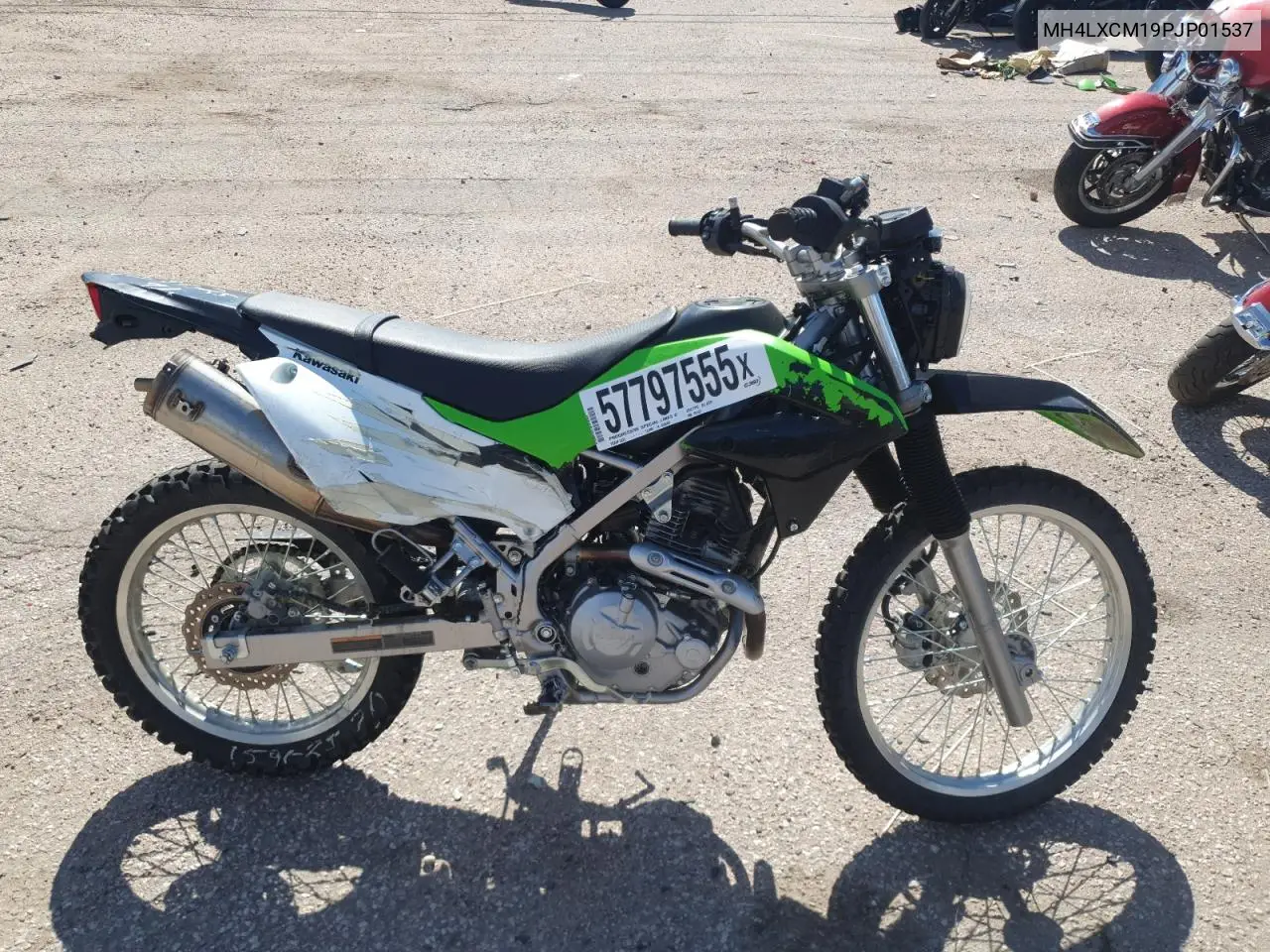 2023 Kawasaki Klx230 M VIN: MH4LXCM19PJP01537 Lot: 57797555