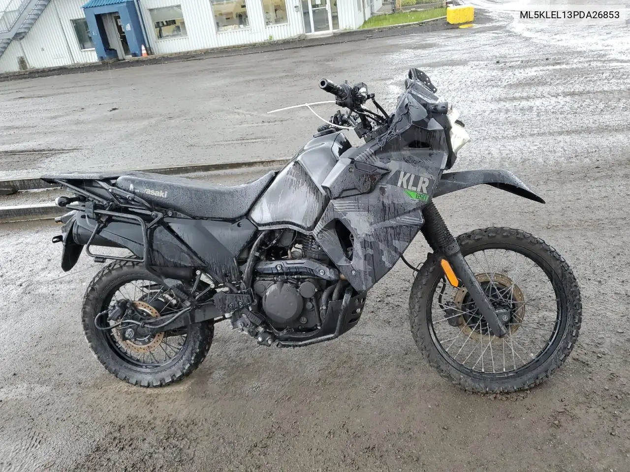 2023 Kawasaki Kl650 L VIN: ML5KLEL13PDA26853 Lot: 58135425