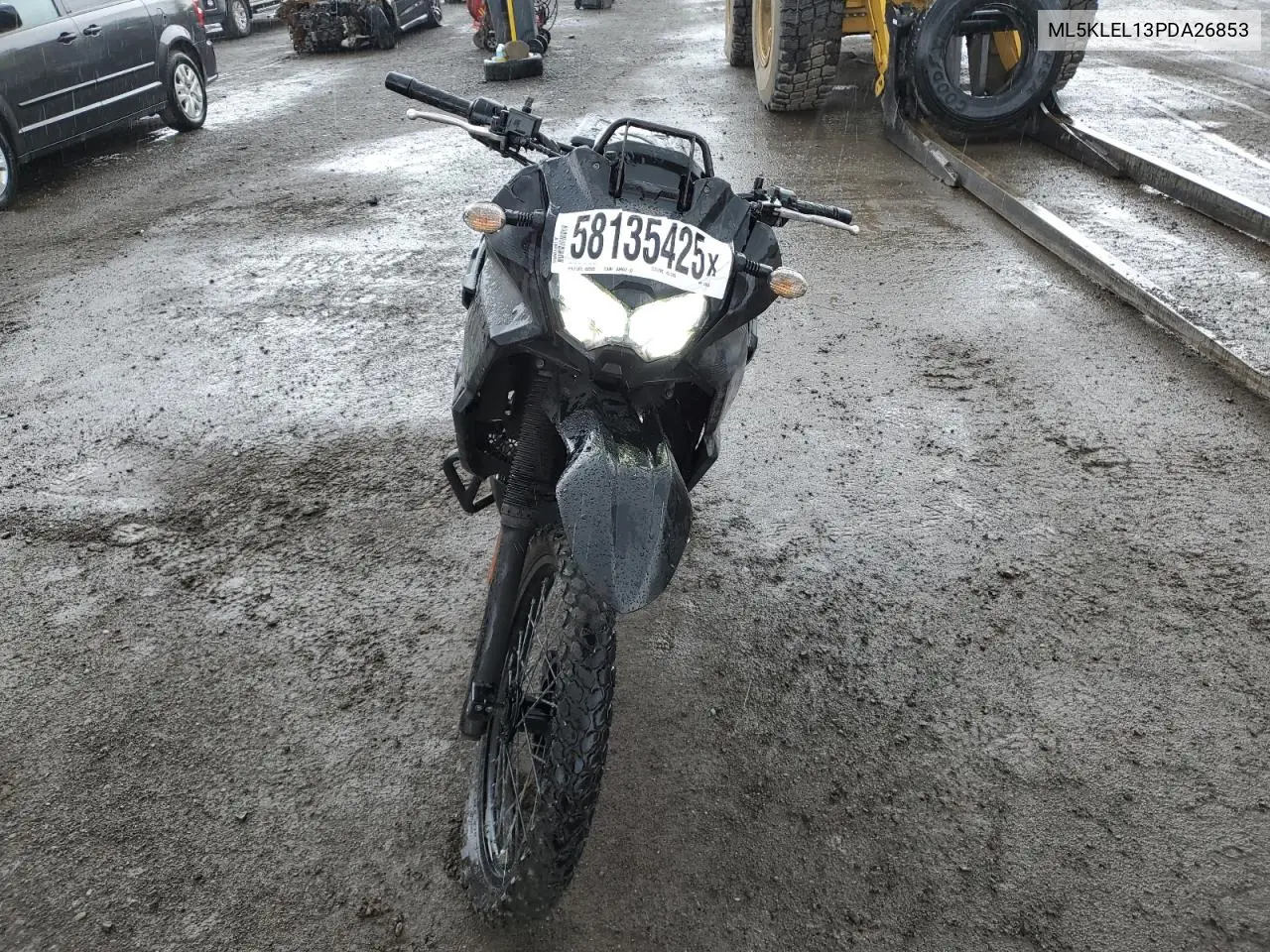 2023 Kawasaki Kl650 L VIN: ML5KLEL13PDA26853 Lot: 58135425
