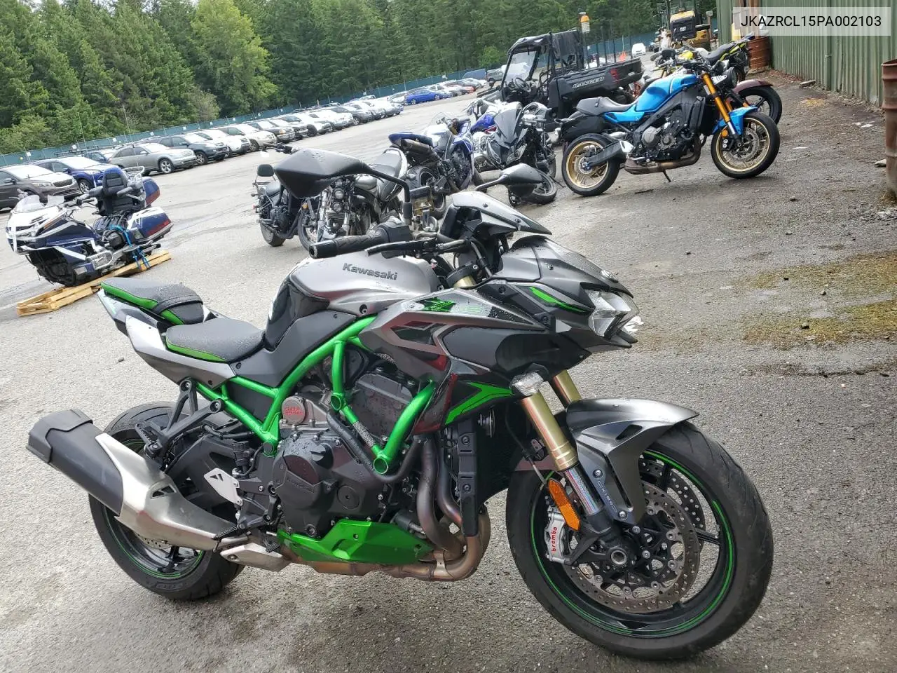 2023 Kawasaki Zr1000 L VIN: JKAZRCL15PA002103 Lot: 59583095