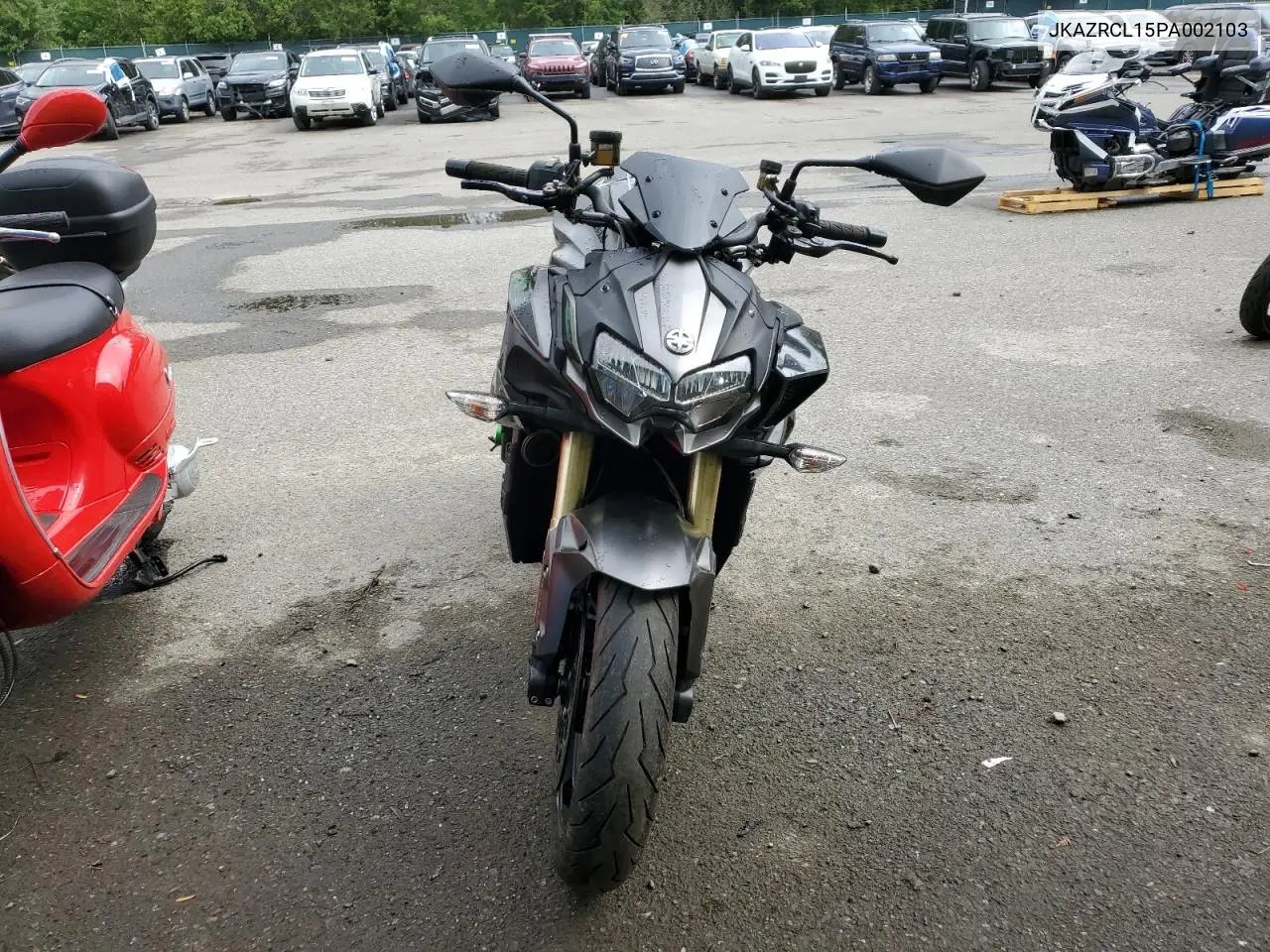 2023 Kawasaki Zr1000 L VIN: JKAZRCL15PA002103 Lot: 59583095
