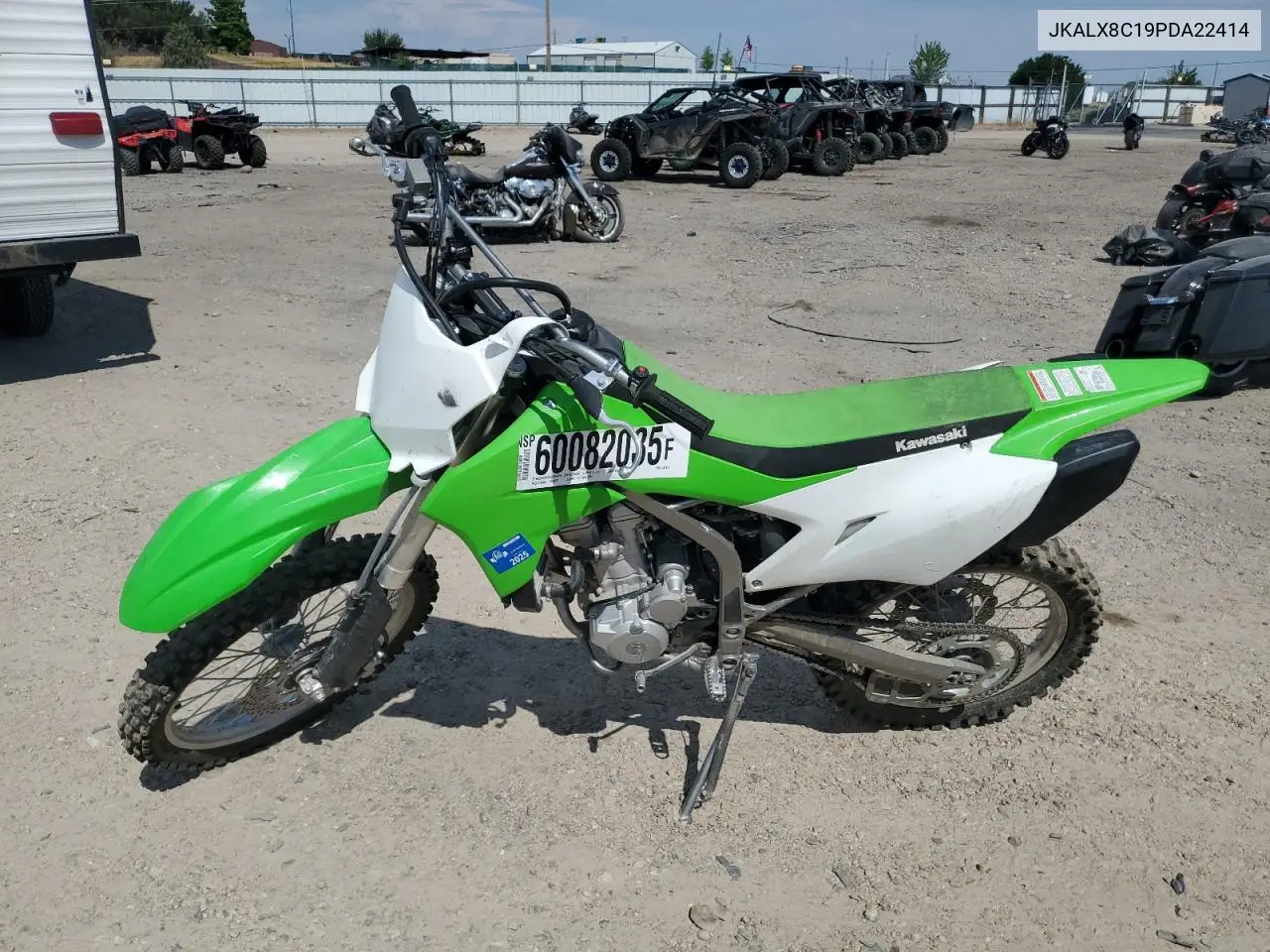 2023 Kawasaki Klx300 C VIN: JKALX8C19PDA22414 Lot: 60082035