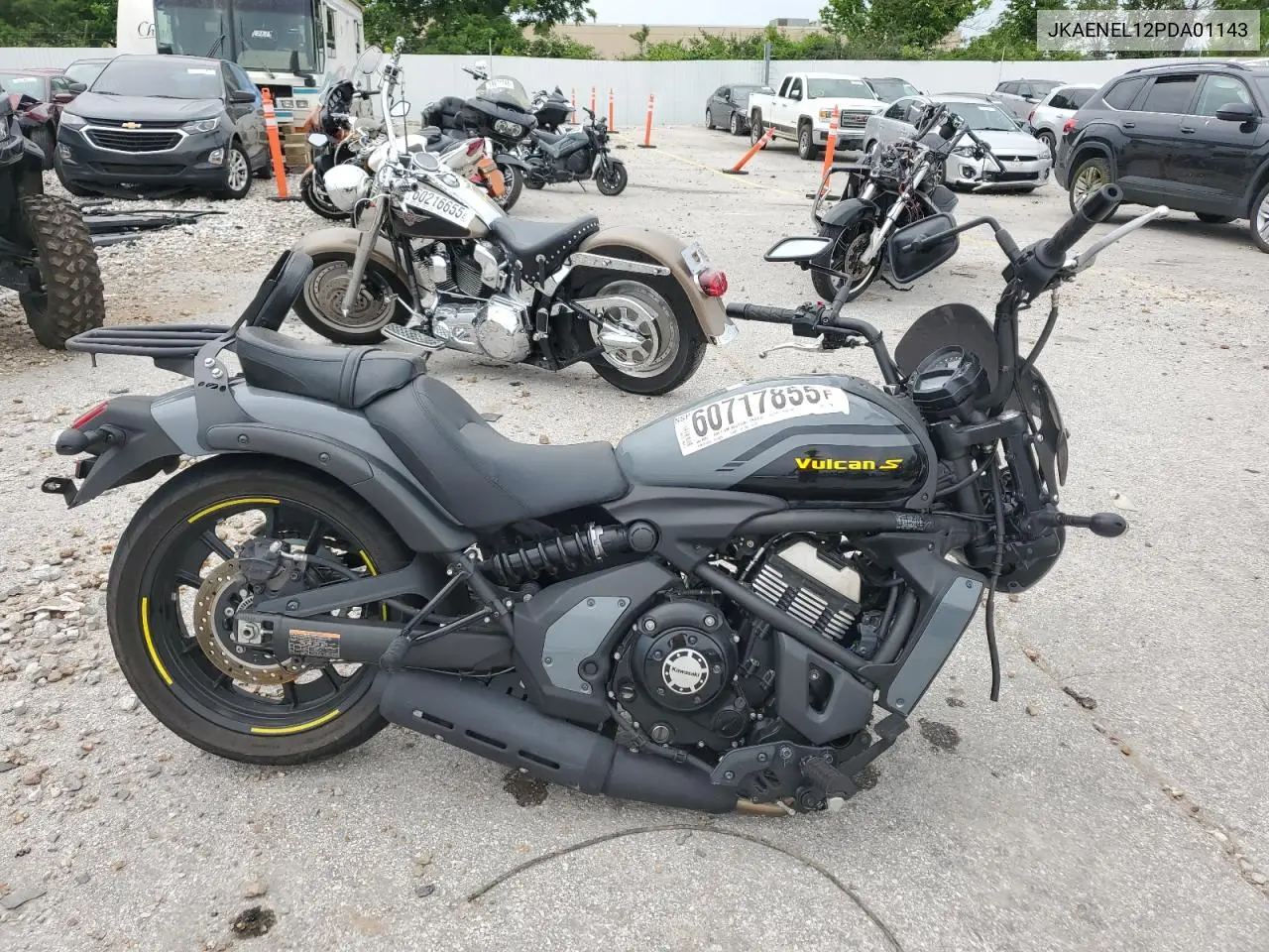 2023 Kawasaki En650 L VIN: JKAENEL12PDA01143 Lot: 60717855