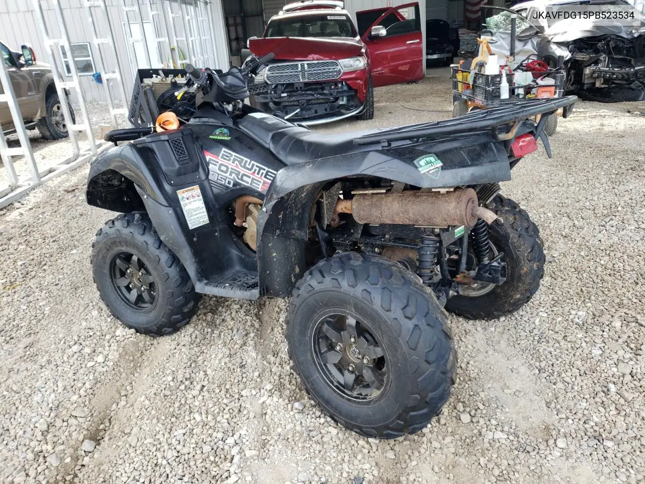 2023 Kawasaki Kvf750 G VIN: JKAVFDG15PB523534 Lot: 61075865