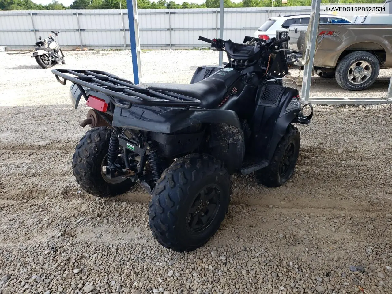 2023 Kawasaki Kvf750 G VIN: JKAVFDG15PB523534 Lot: 61075865