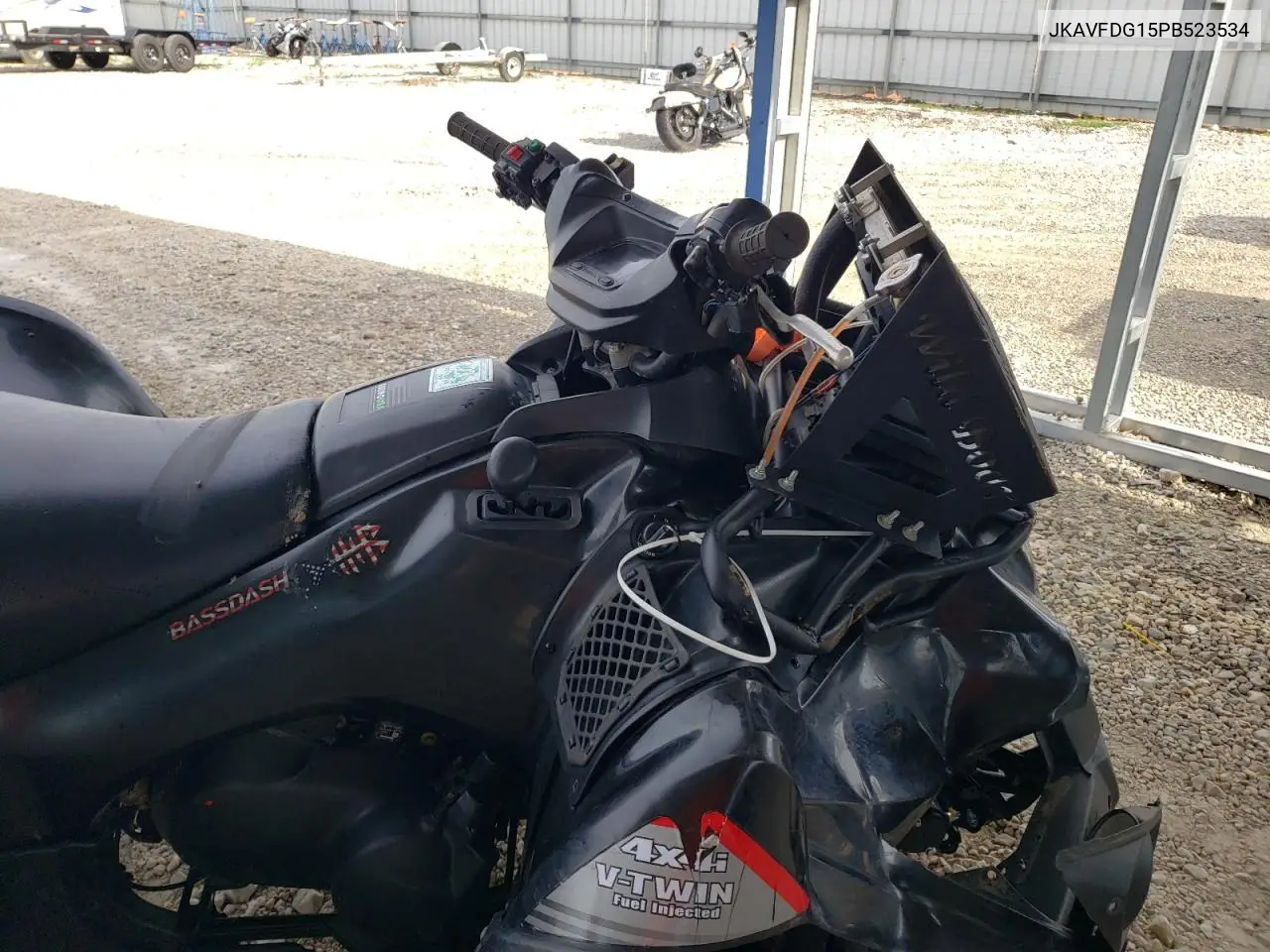 2023 Kawasaki Kvf750 G VIN: JKAVFDG15PB523534 Lot: 61075865