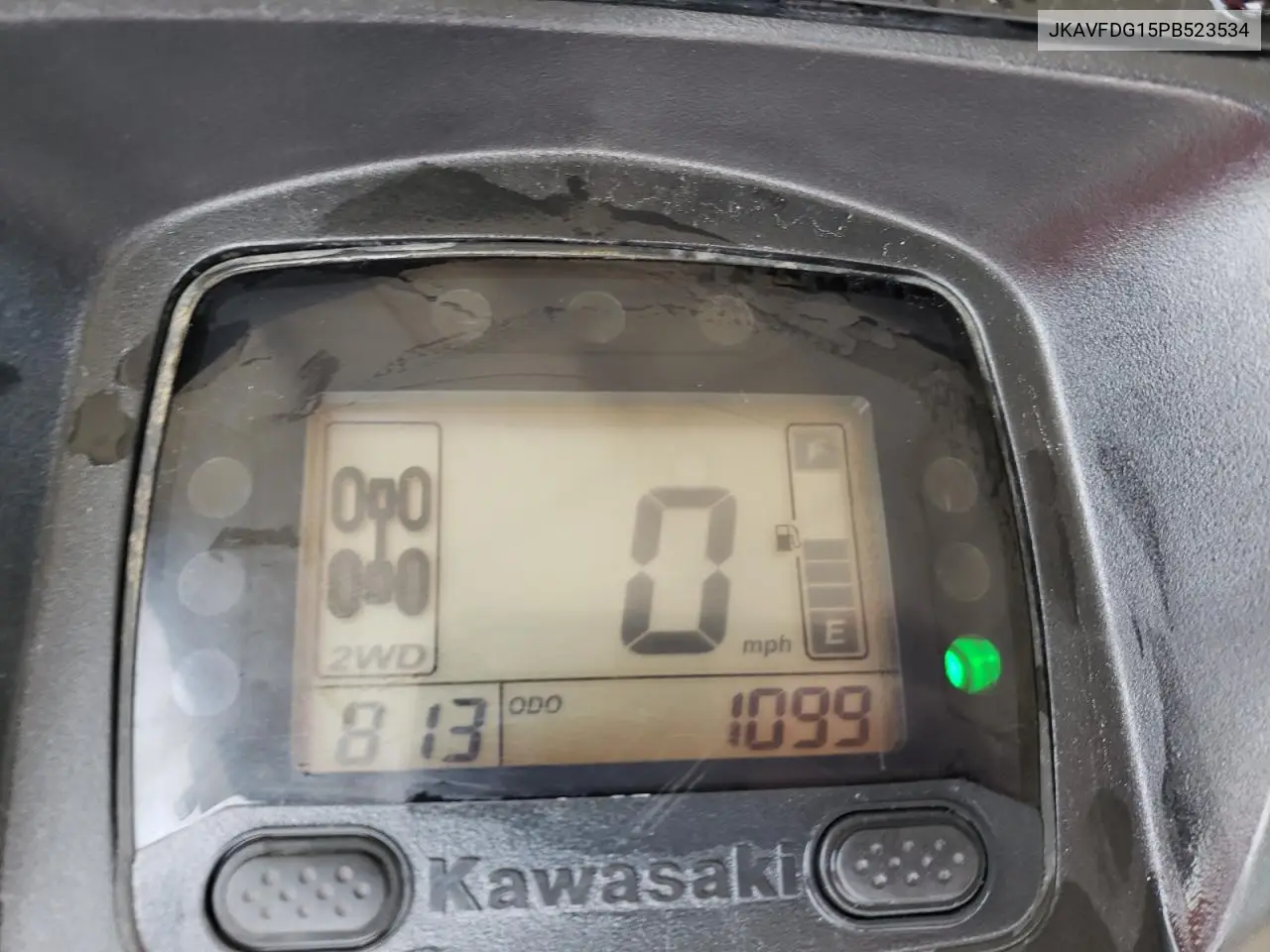 2023 Kawasaki Kvf750 G VIN: JKAVFDG15PB523534 Lot: 61075865