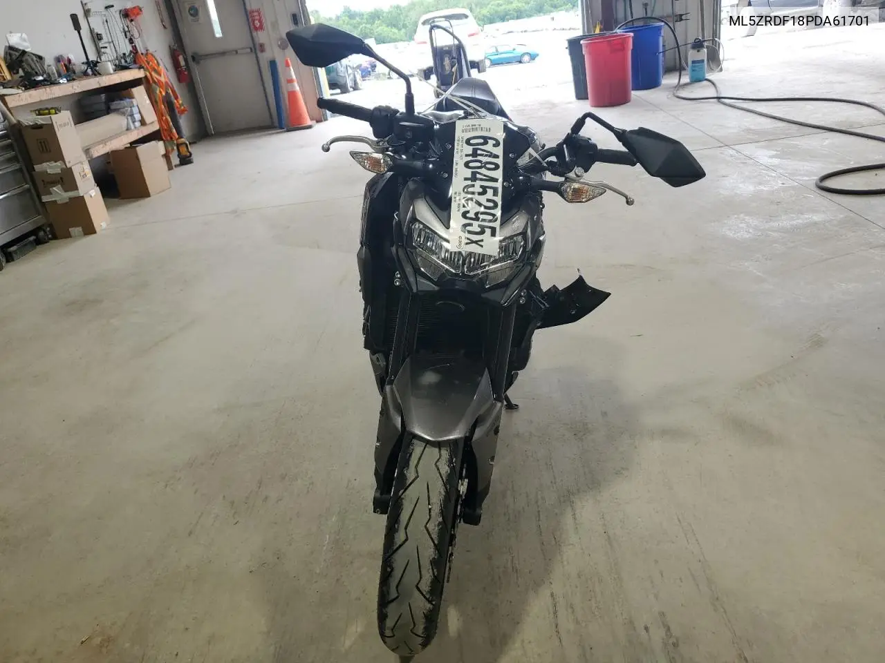 2023 Kawasaki Zr900 F VIN: ML5ZRDF18PDA61701 Lot: 64845295