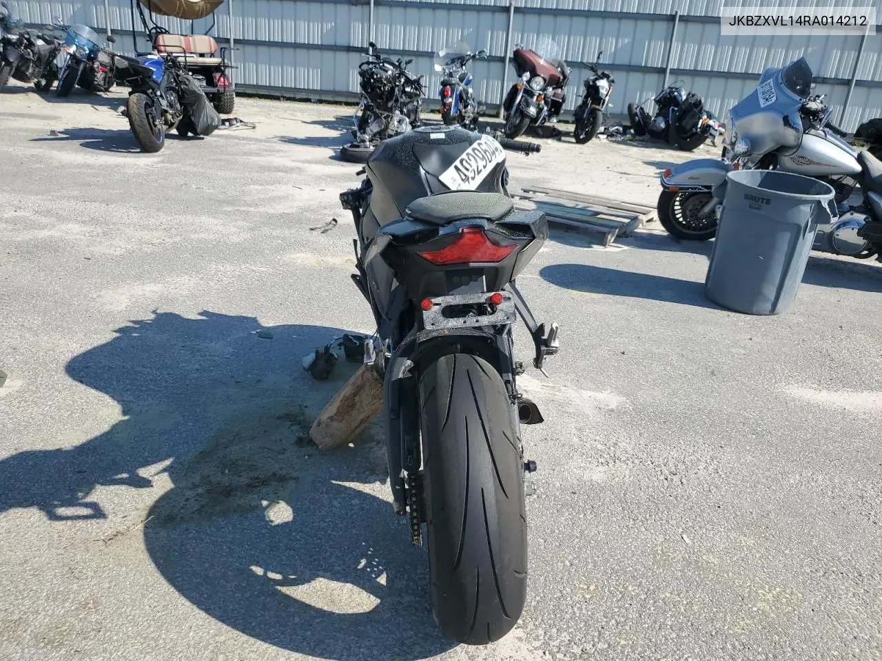 2024 Kawasaki Zx1002 L VIN: JKBZXVL14RA014212 Lot: 49296445