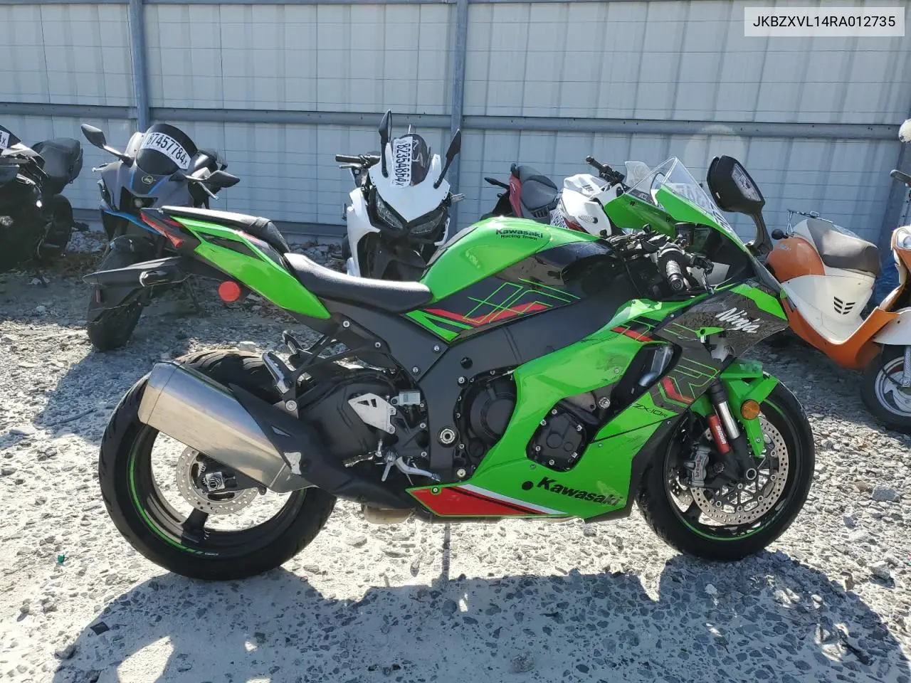 2024 Kawasaki Zx1002 L VIN: JKBZXVL14RA012735 Lot: 50744345