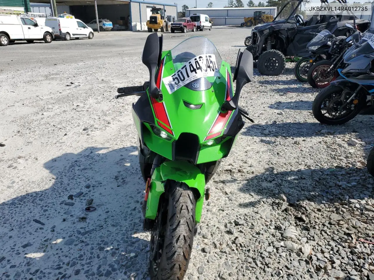 2024 Kawasaki Zx1002 L VIN: JKBZXVL14RA012735 Lot: 50744345