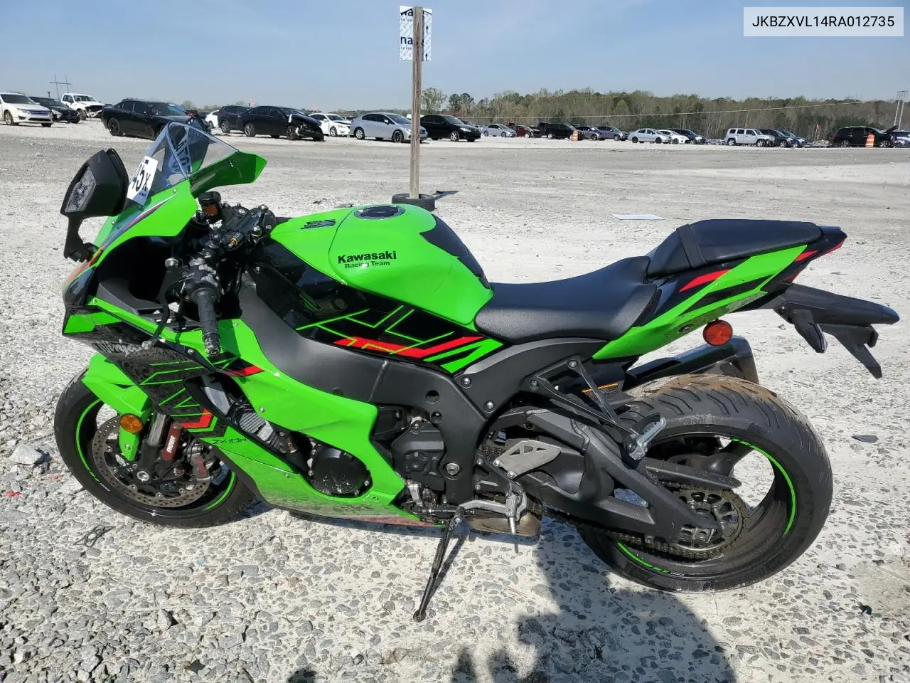 2024 Kawasaki Zx1002 L VIN: JKBZXVL14RA012735 Lot: 50744345