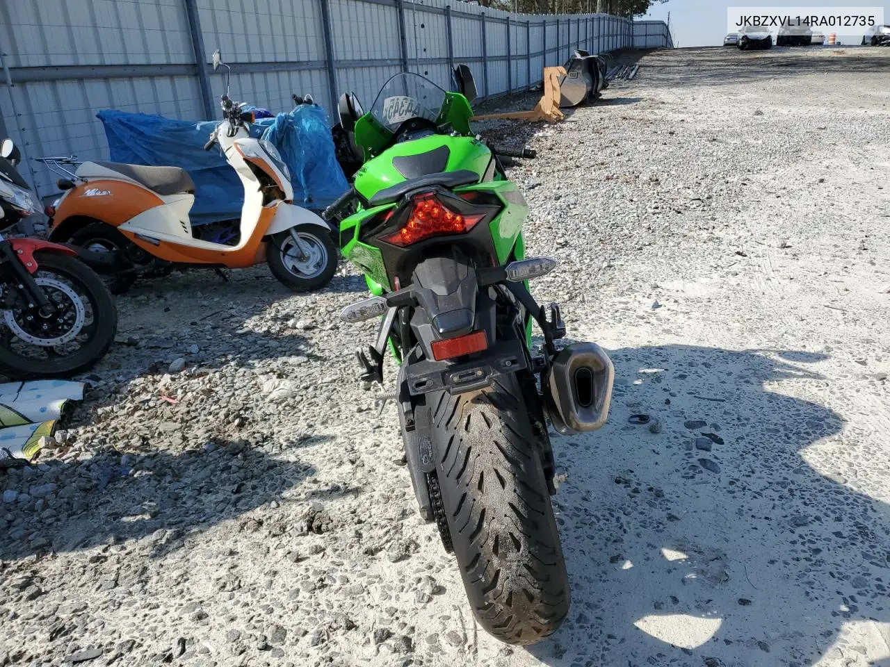 2024 Kawasaki Zx1002 L VIN: JKBZXVL14RA012735 Lot: 50744345