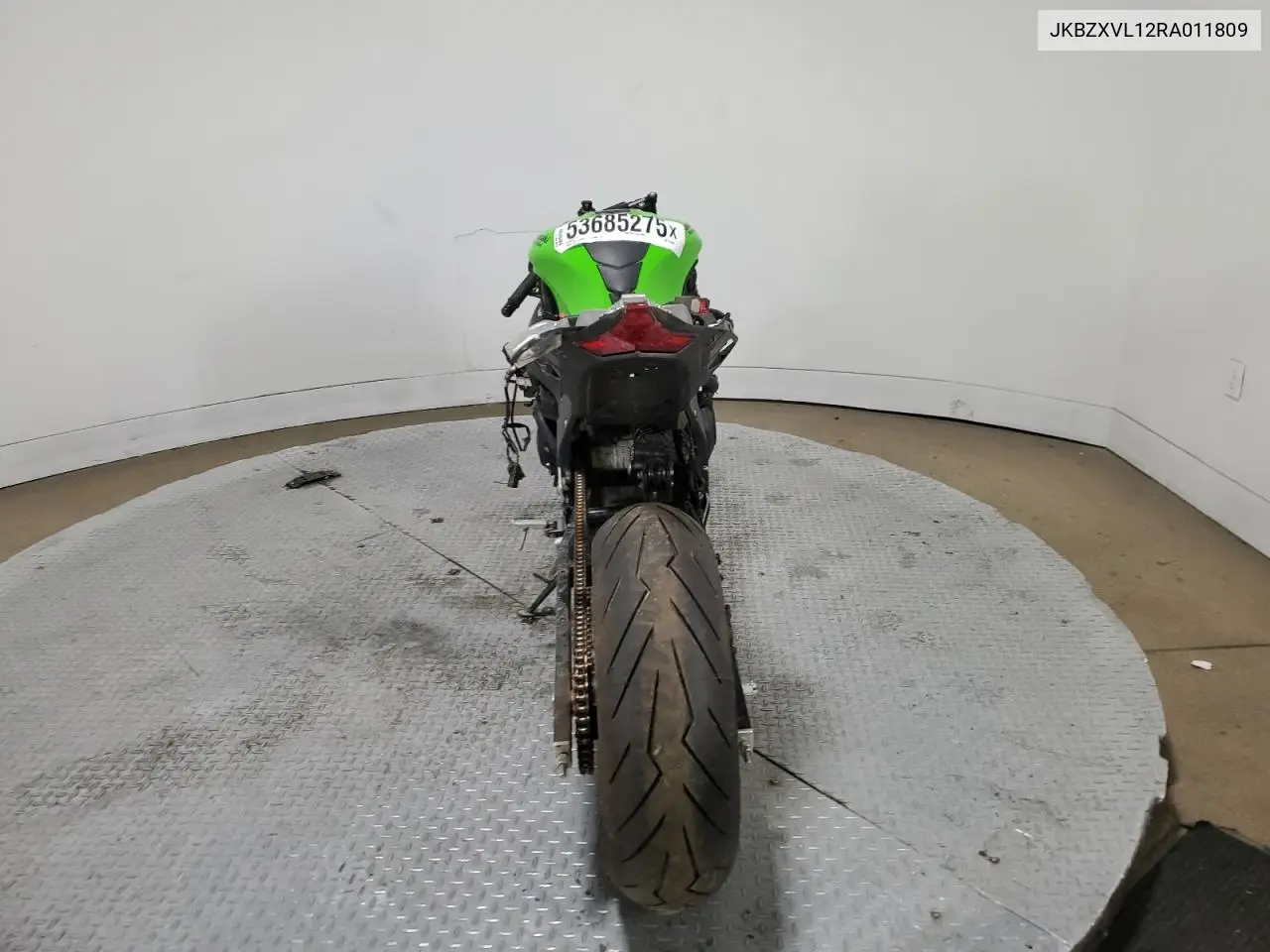 2024 Kawasaki Zx1002 L VIN: JKBZXVL12RA011809 Lot: 53685275