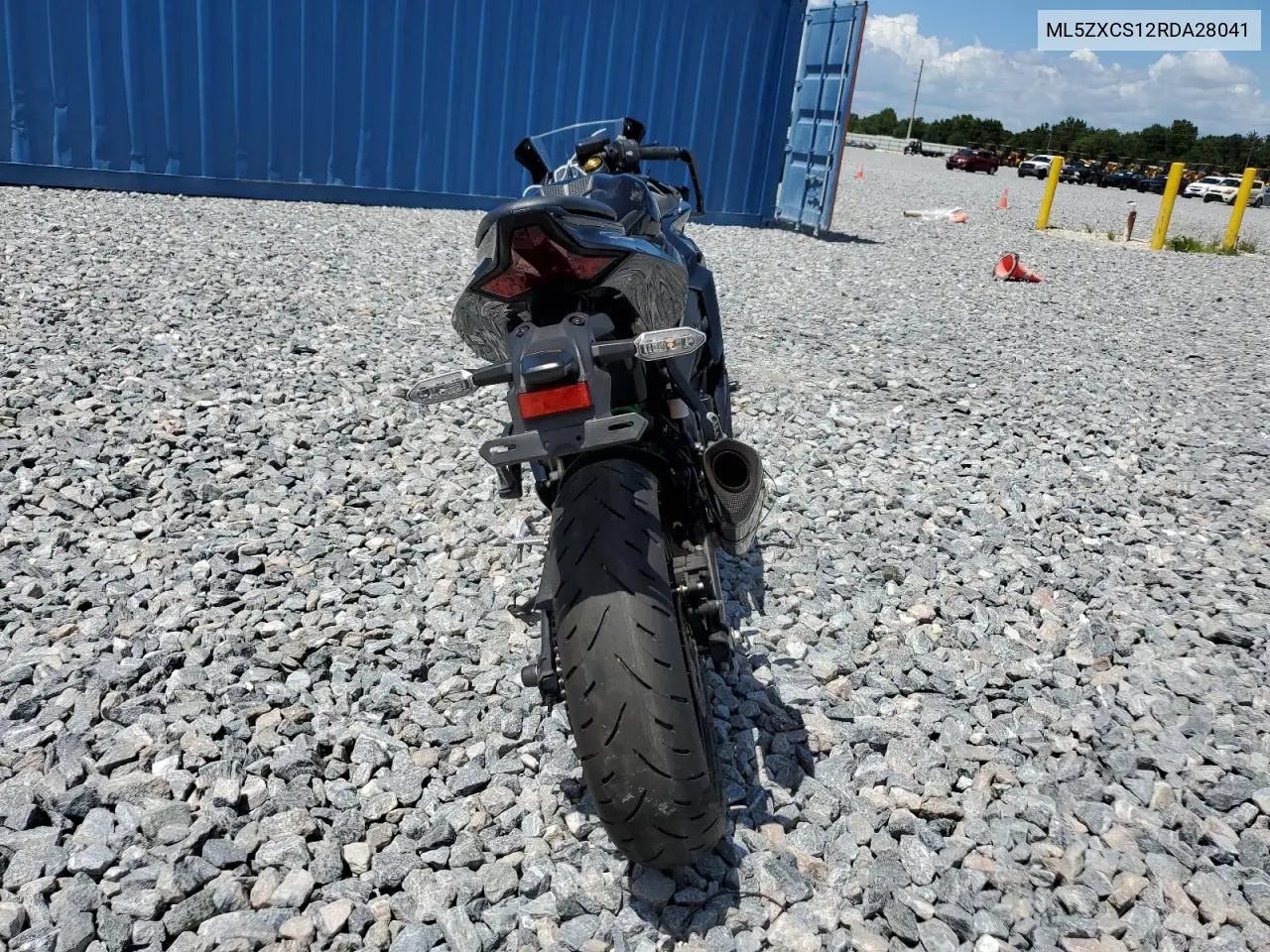 2024 Kawasaki Zx400 S VIN: ML5ZXCS12RDA28041 Lot: 61222315