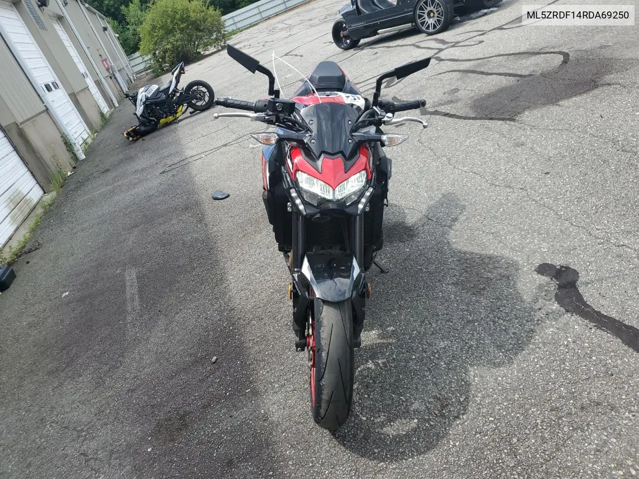 2024 Kawasaki Zr900 F VIN: ML5ZRDF14RDA69250 Lot: 63260155