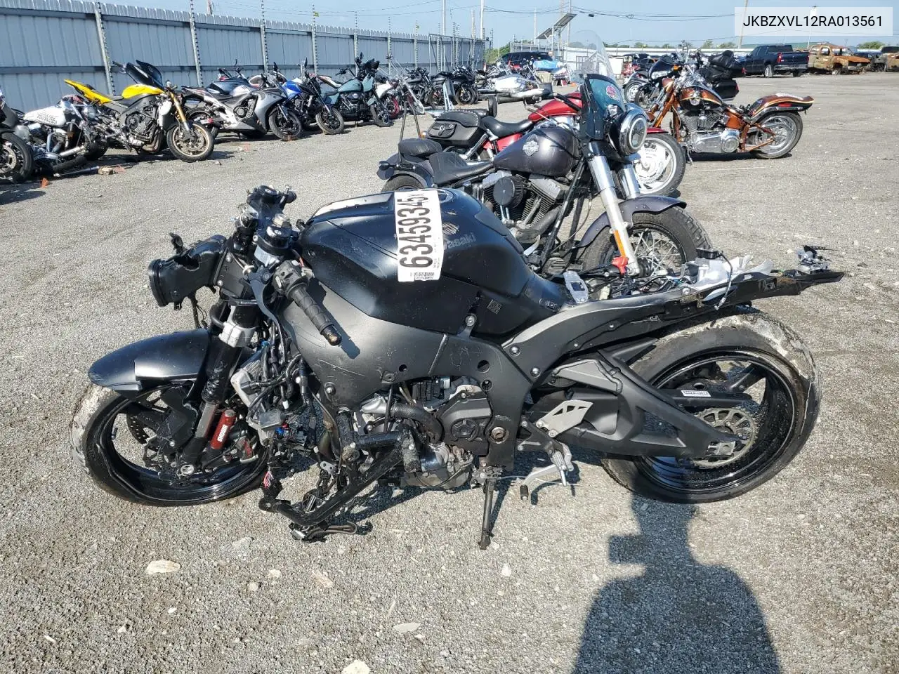 2024 Kawasaki Zx1002 L VIN: JKBZXVL12RA013561 Lot: 63459345
