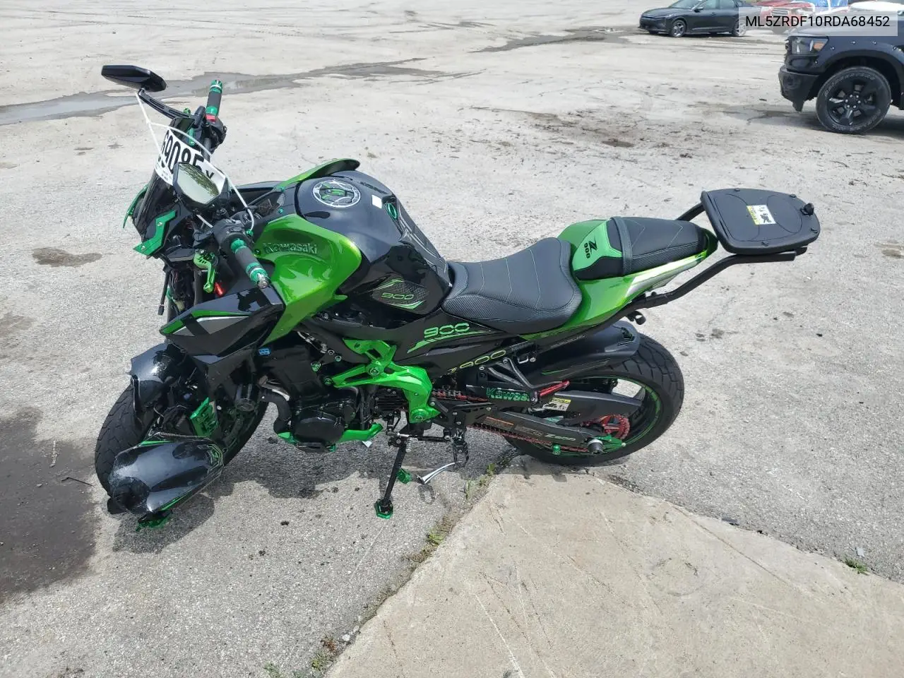 2024 Kawasaki Zr900 F VIN: ML5ZRDF10RDA68452 Lot: 64169085
