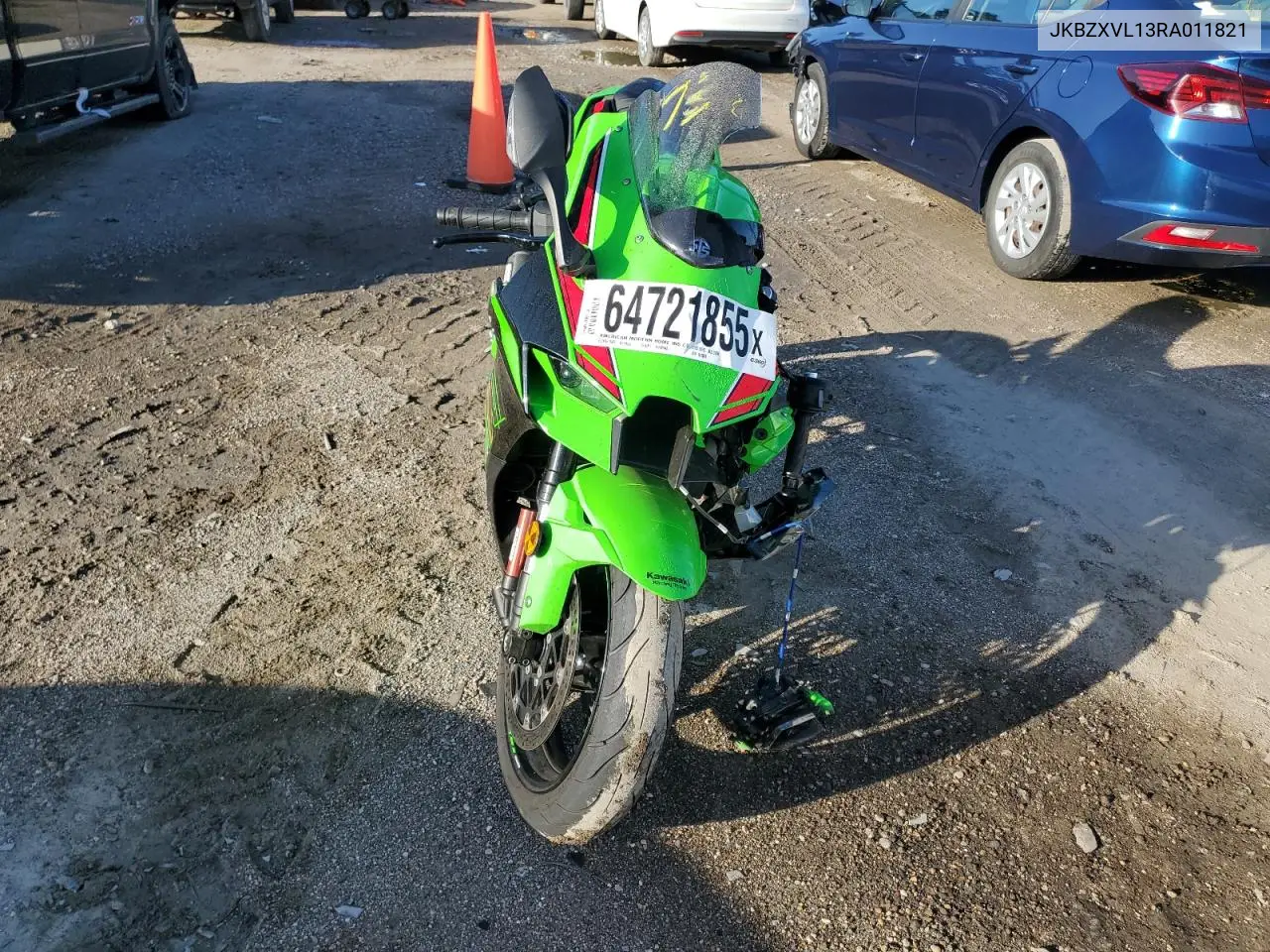 2024 Kawasaki Zx1002 L VIN: JKBZXVL13RA011821 Lot: 64721855