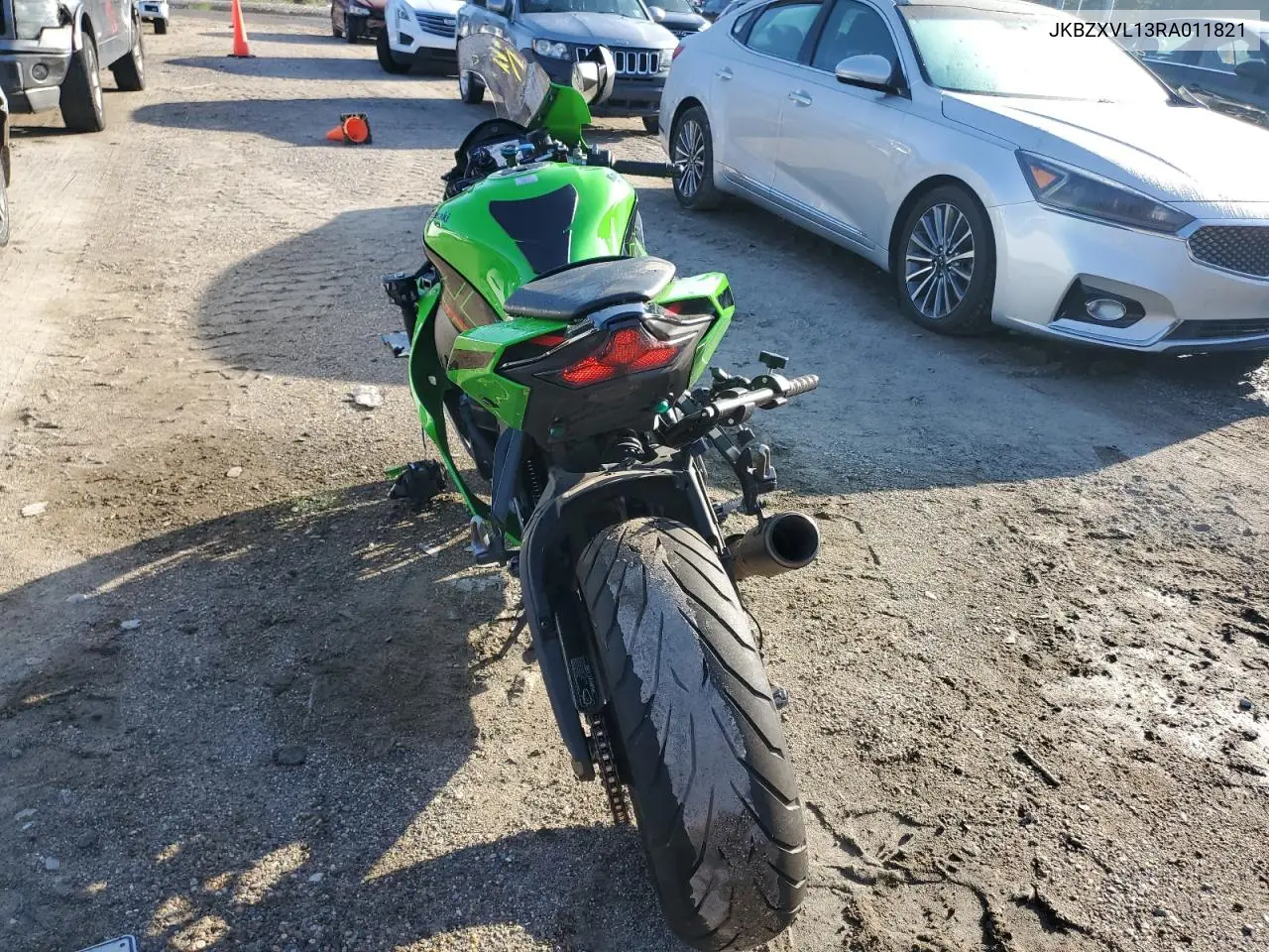 2024 Kawasaki Zx1002 L VIN: JKBZXVL13RA011821 Lot: 64721855