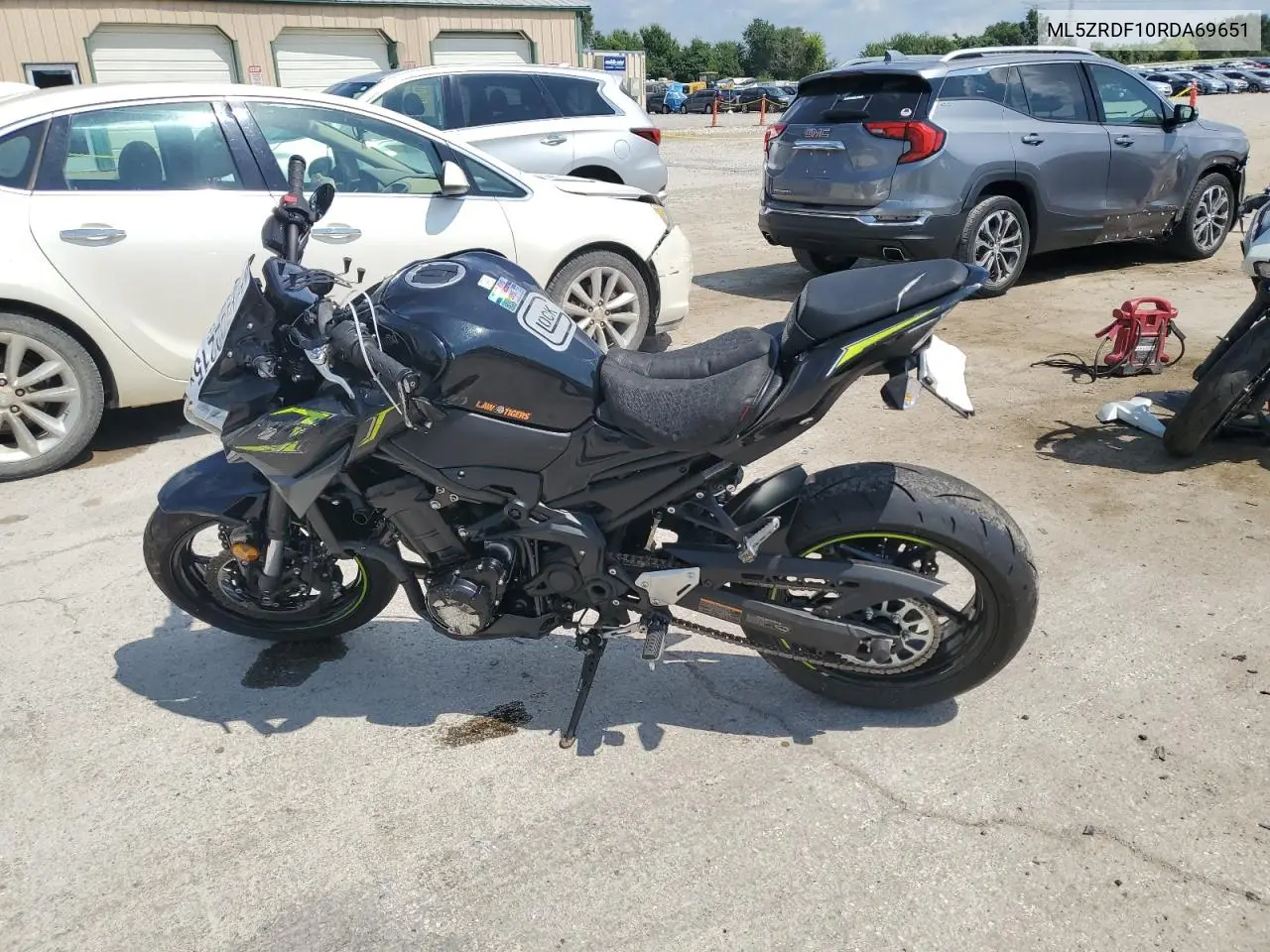 2024 Kawasaki Zr900 F VIN: ML5ZRDF10RDA69651 Lot: 64802215