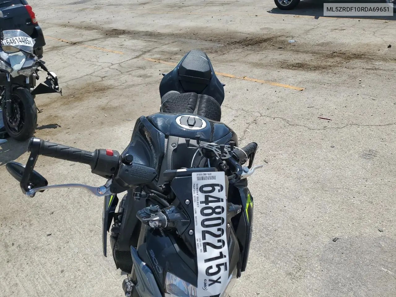 2024 Kawasaki Zr900 F VIN: ML5ZRDF10RDA69651 Lot: 64802215