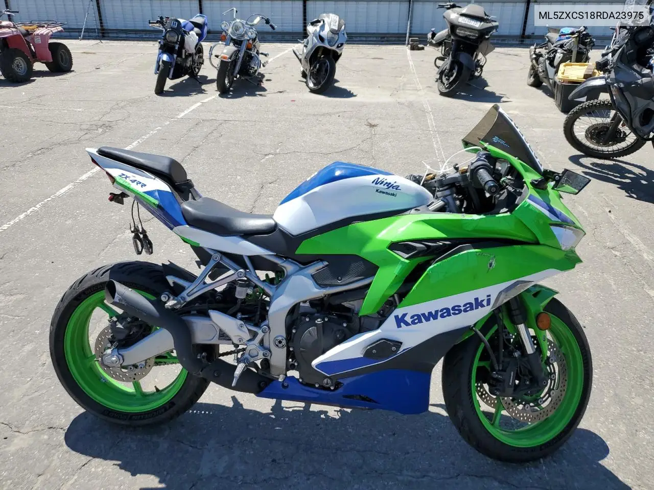 2024 Kawasaki Zx400 S VIN: ML5ZXCS18RDA23975 Lot: 65376585