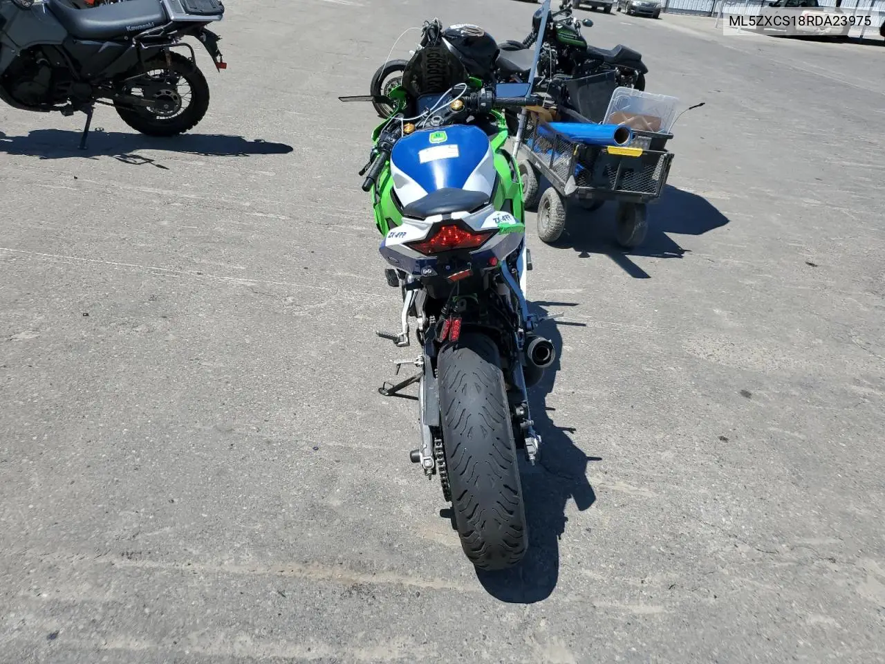 2024 Kawasaki Zx400 S VIN: ML5ZXCS18RDA23975 Lot: 65376585