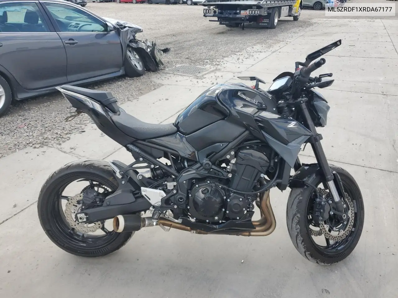 2024 Kawasaki Zr900 F VIN: ML5ZRDF1XRDA67177 Lot: 66004865