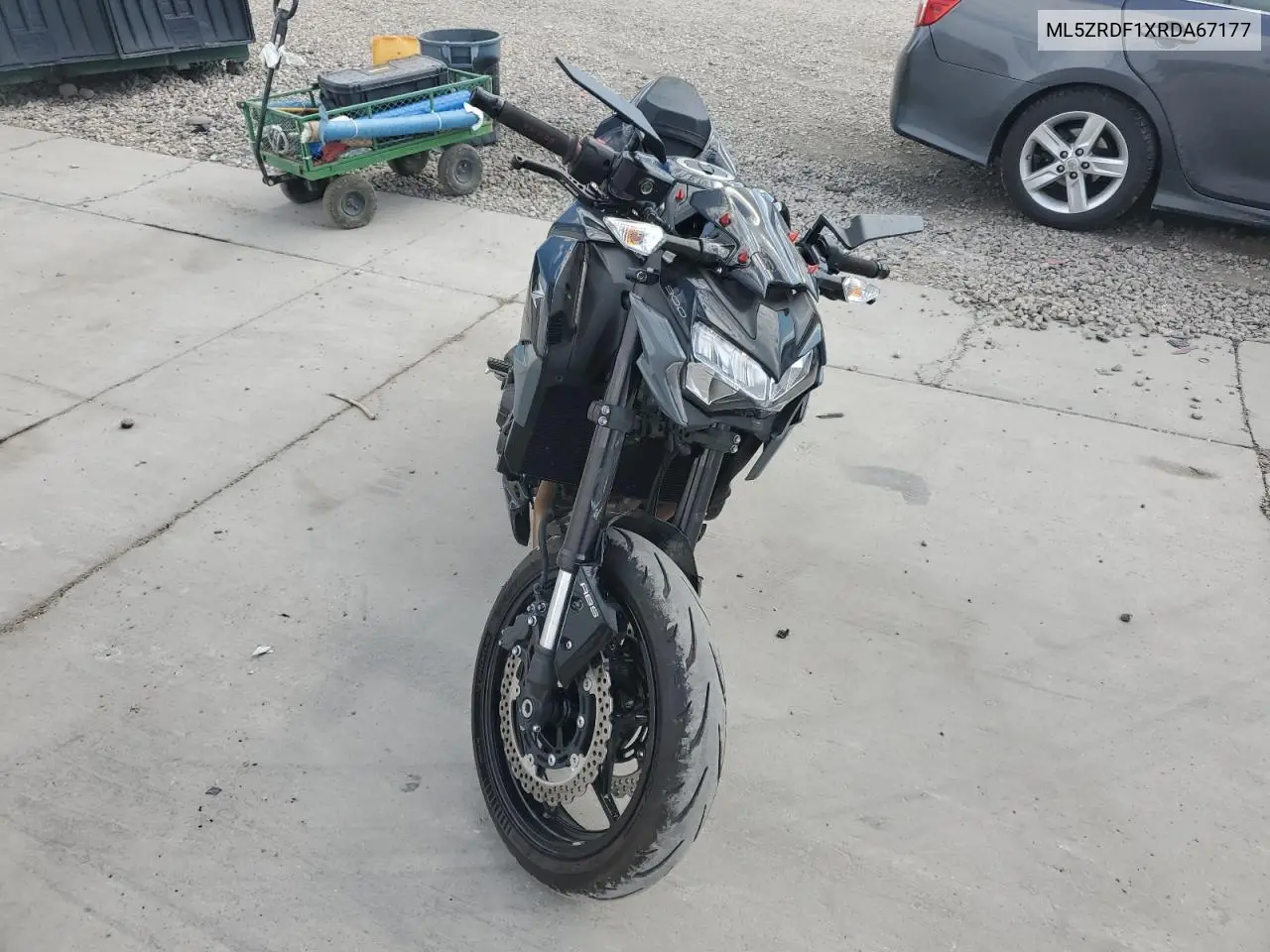 2024 Kawasaki Zr900 F VIN: ML5ZRDF1XRDA67177 Lot: 66004865