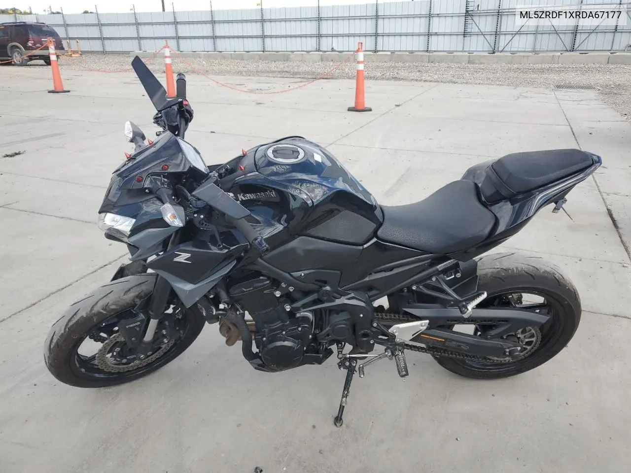 2024 Kawasaki Zr900 F VIN: ML5ZRDF1XRDA67177 Lot: 66004865