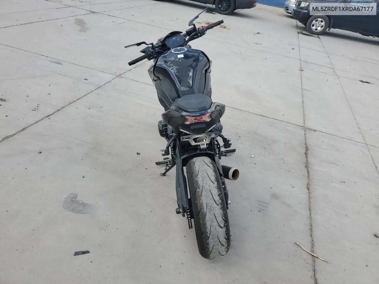 2024 Kawasaki Zr900 F VIN: ML5ZRDF1XRDA67177 Lot: 66004865