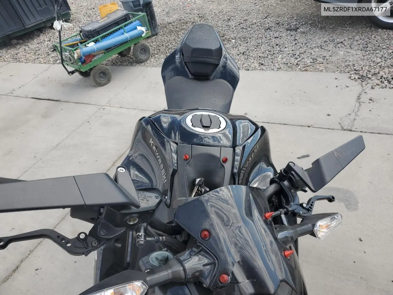 2024 Kawasaki Zr900 F VIN: ML5ZRDF1XRDA67177 Lot: 66004865