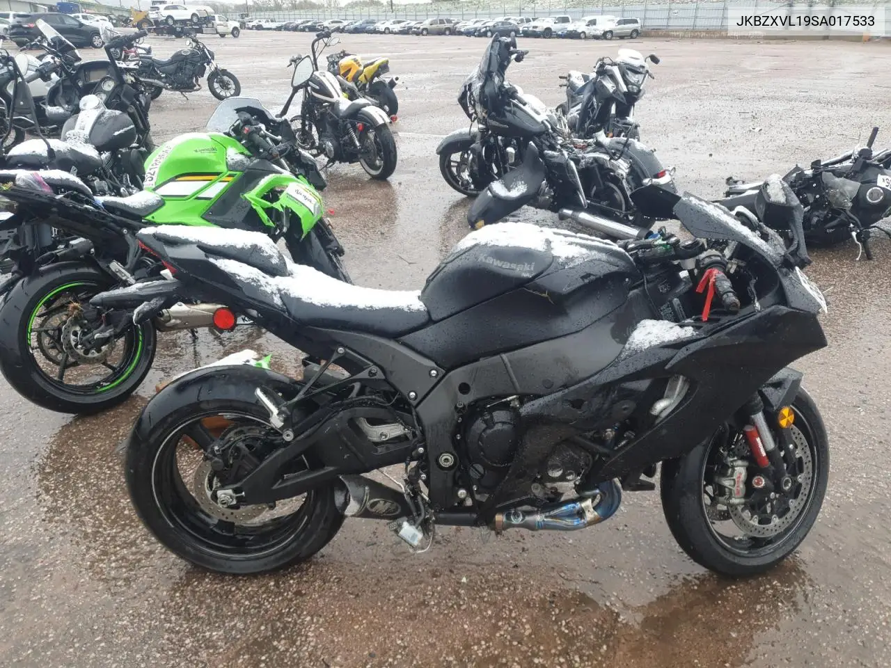 2025 Kawasaki Zx1002 L VIN: JKBZXVL19SA017533 Lot: 55648425