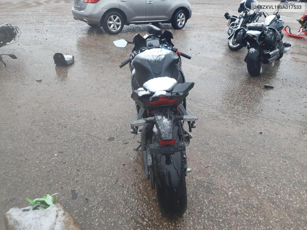 2025 Kawasaki Zx1002 L VIN: JKBZXVL19SA017533 Lot: 55648425