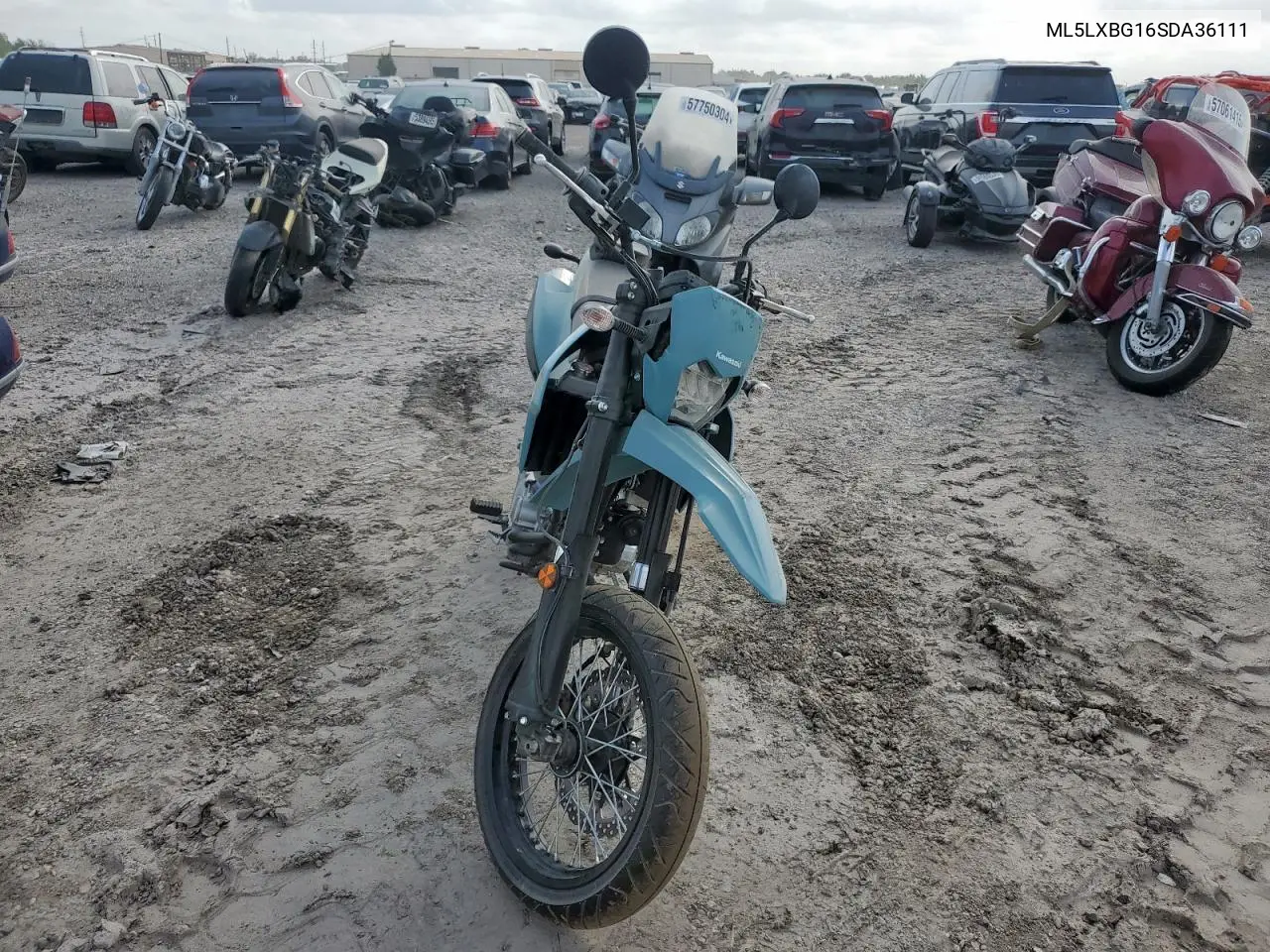 2025 Kawasaki Klx300 S VIN: ML5LXBG16SDA36111 Lot: 56828425