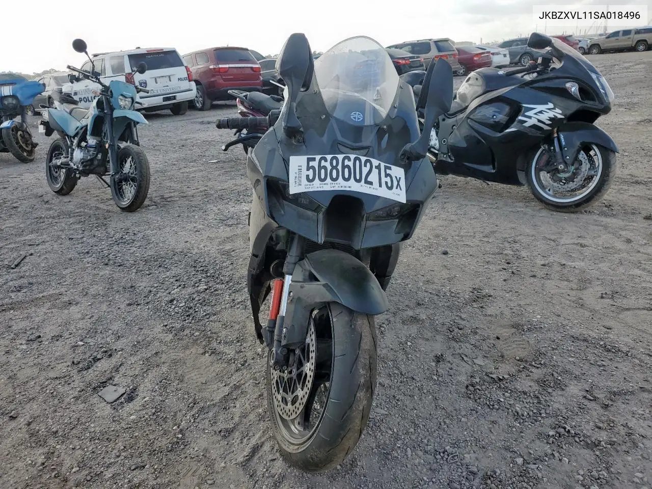 2025 Kawasaki Zx1002 L VIN: JKBZXVL11SA018496 Lot: 56860215