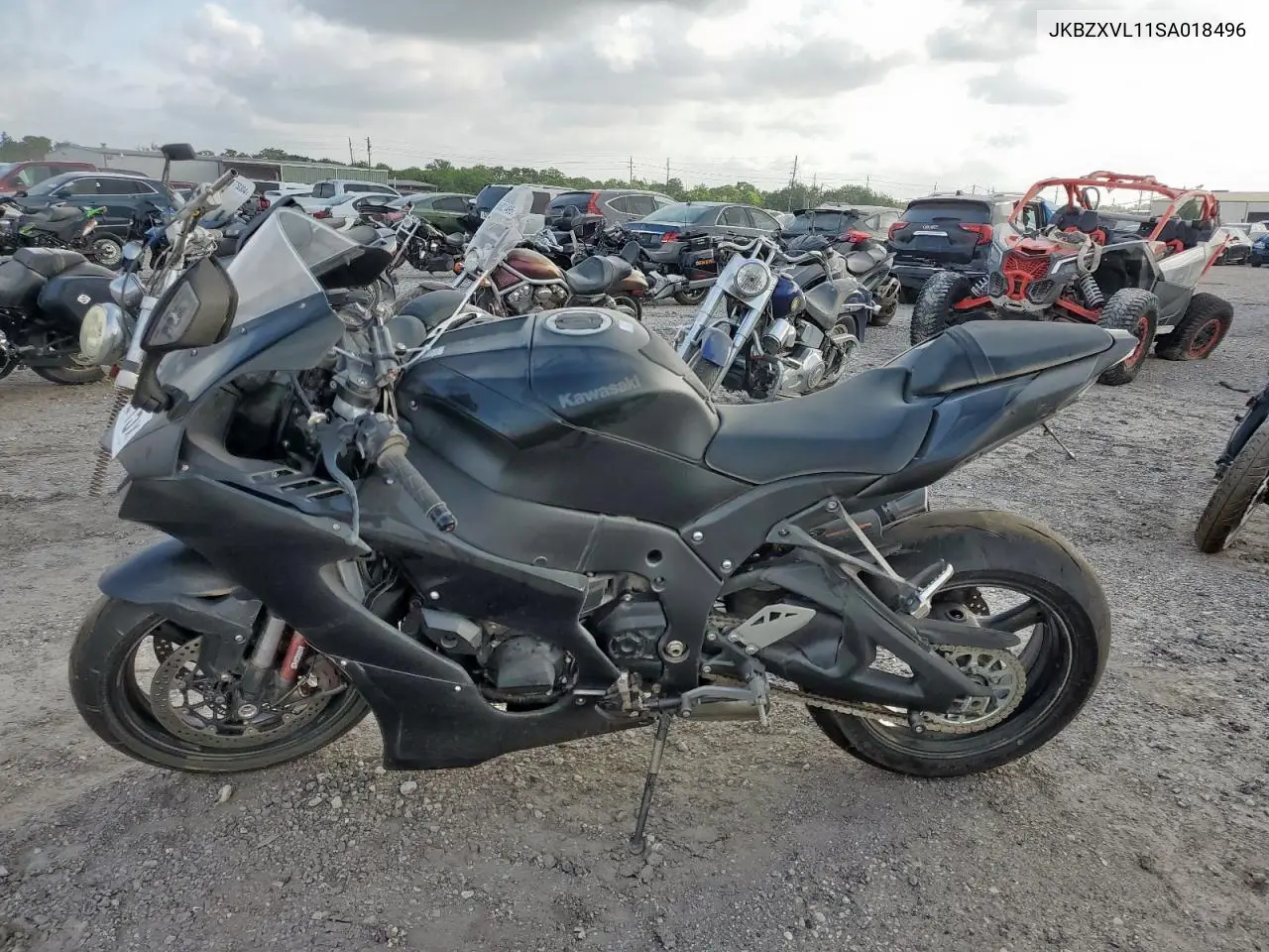 2025 Kawasaki Zx1002 L VIN: JKBZXVL11SA018496 Lot: 56860215