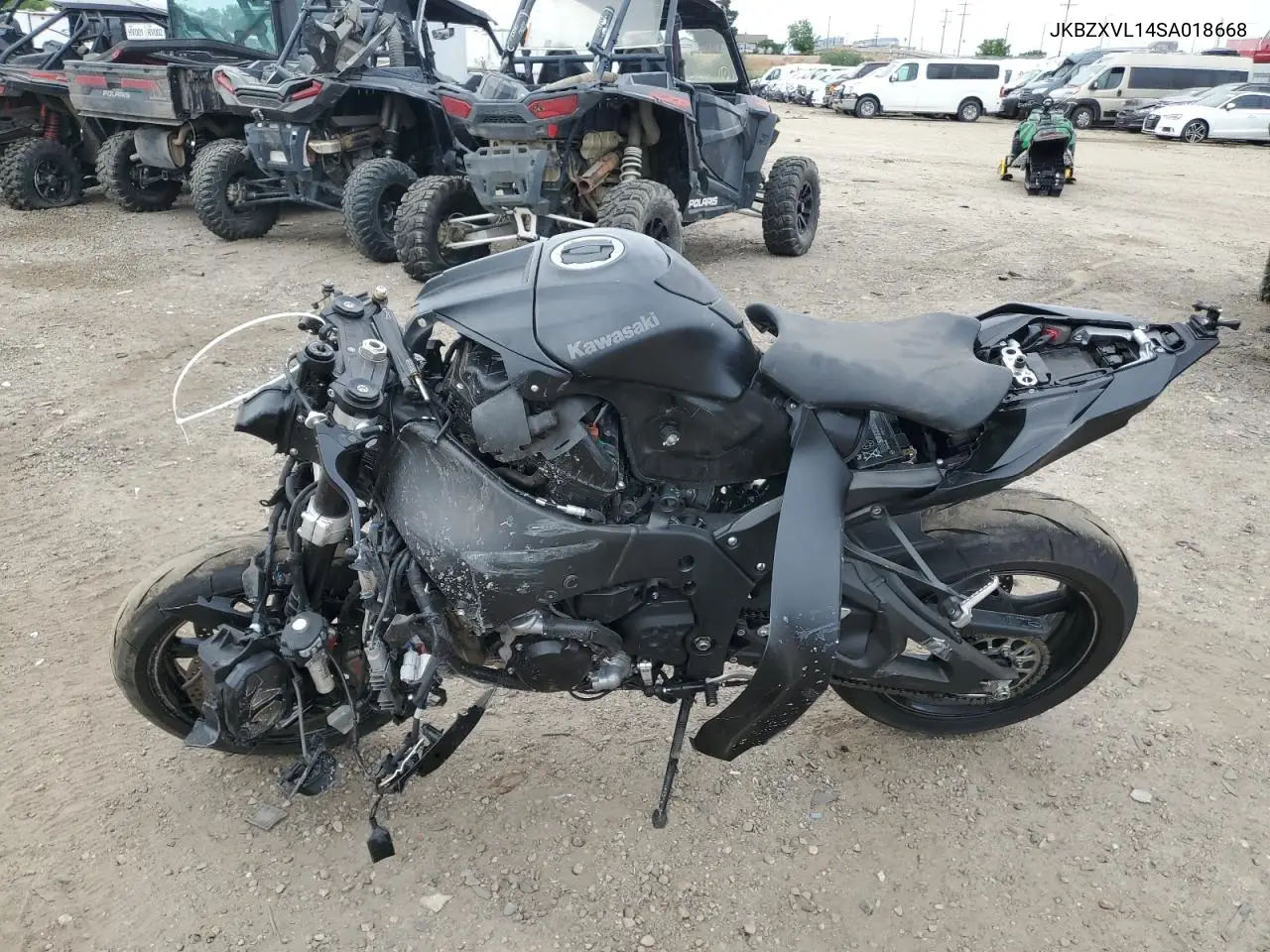 2025 Kawasaki Zx1002 L VIN: JKBZXVL14SA018668 Lot: 59720885