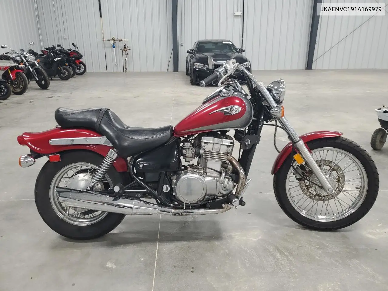 2001 Kawasaki En500 C VIN: JKAENVC191A169979 Lot: 63850815