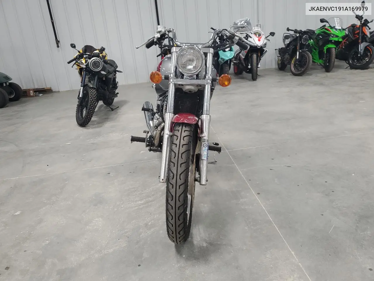2001 Kawasaki En500 C VIN: JKAENVC191A169979 Lot: 63850815
