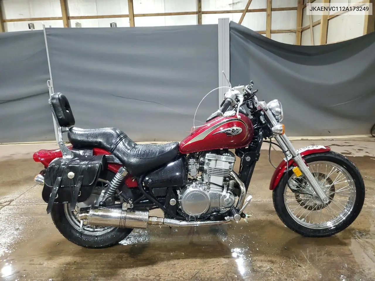 2002 Kawasaki En500 C VIN: JKAENVC112A173249 Lot: 56249855